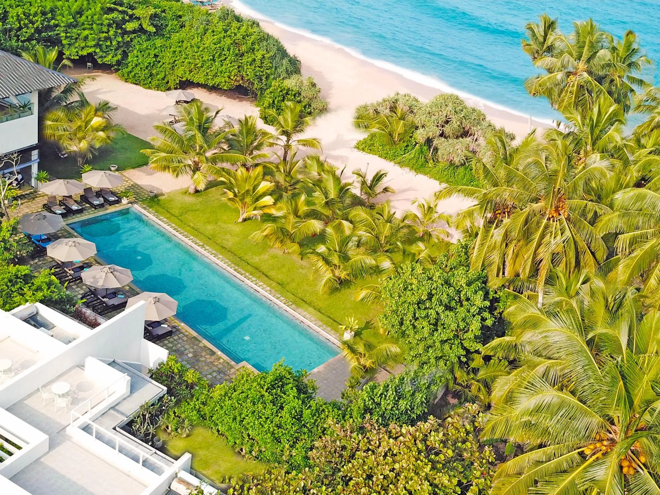 Bird's eye view in Calamansi Cove Villas