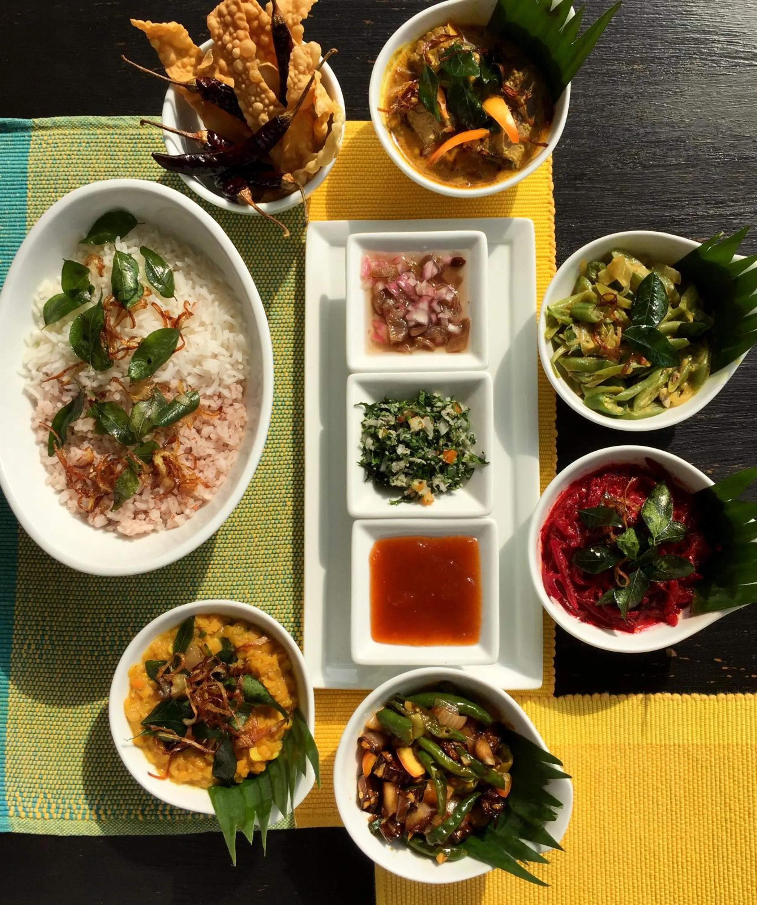 Food in Calamansi Cove Villas