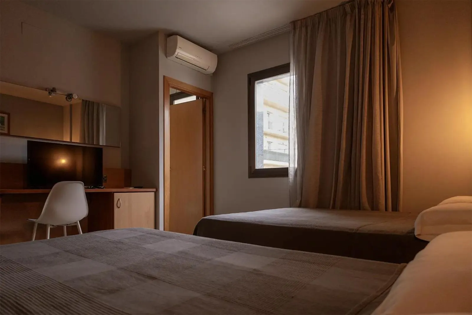 Bed in Hotel Sant Celoni