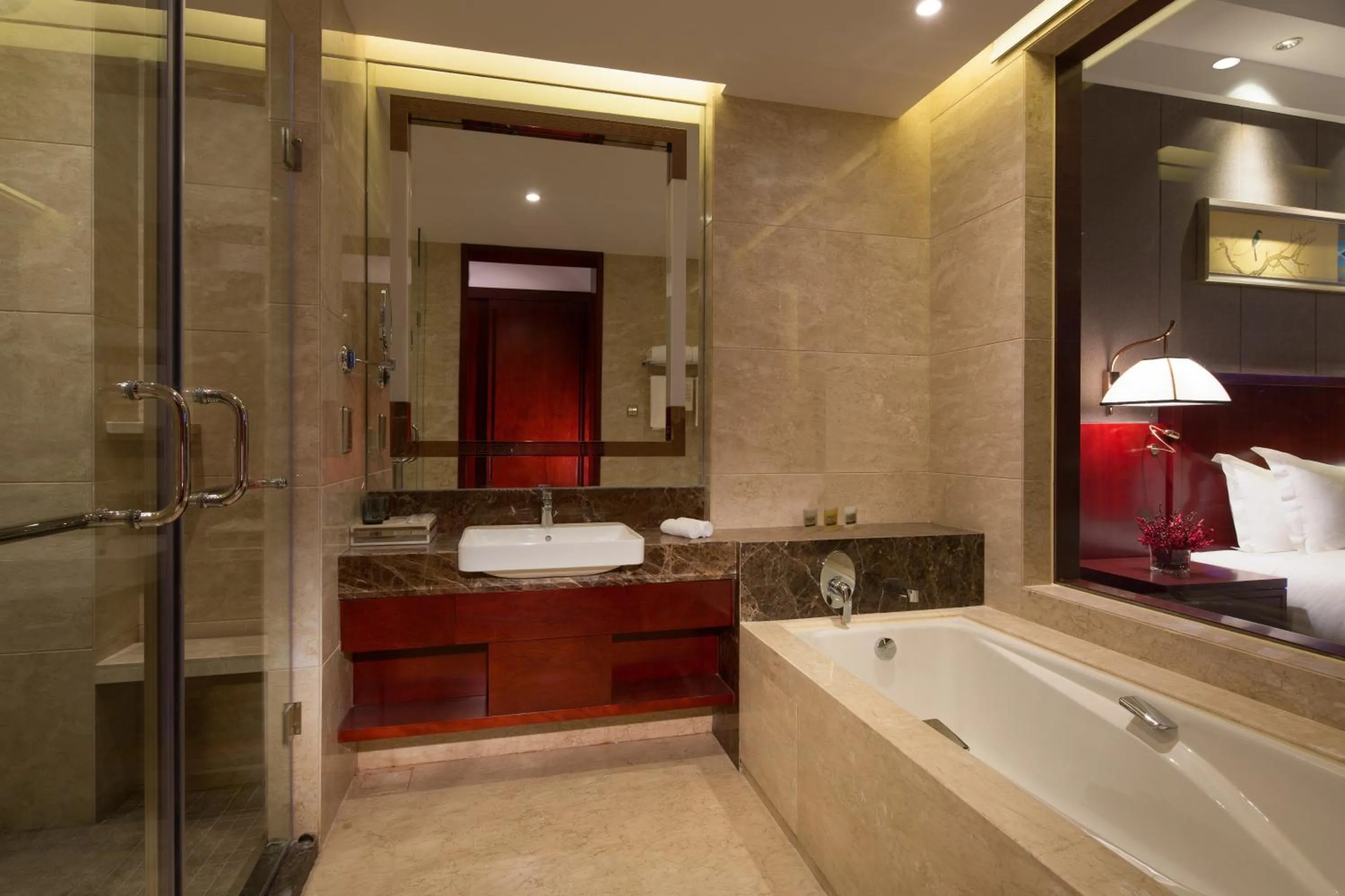 Bathroom in Xi'an Airport Hotel