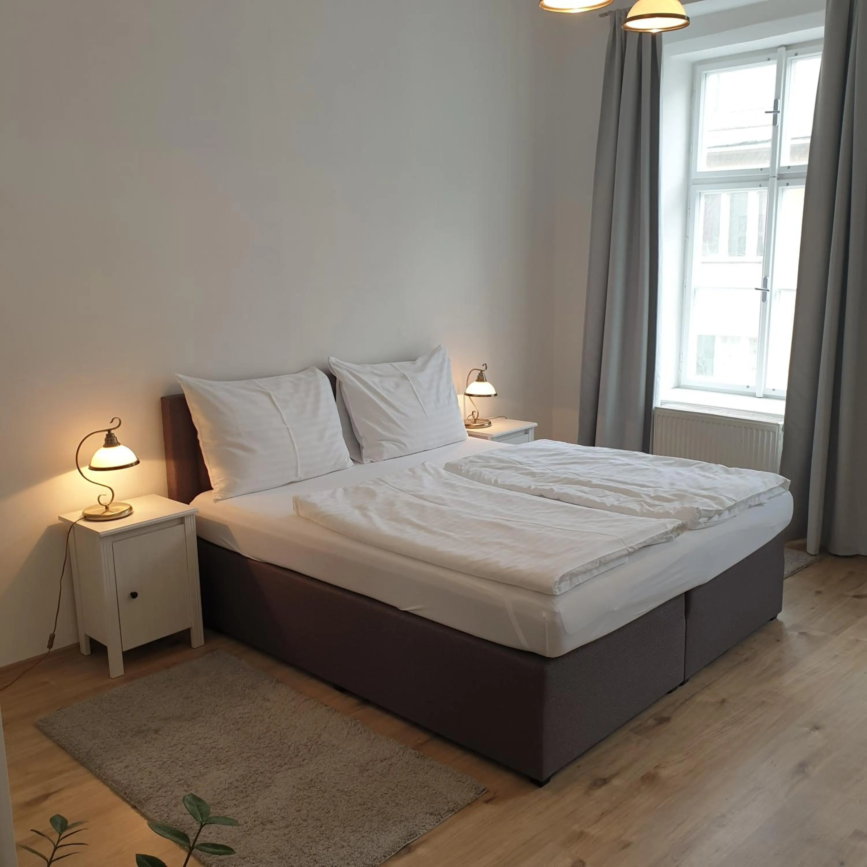 Bed in Greg Apartments Kampa Prague