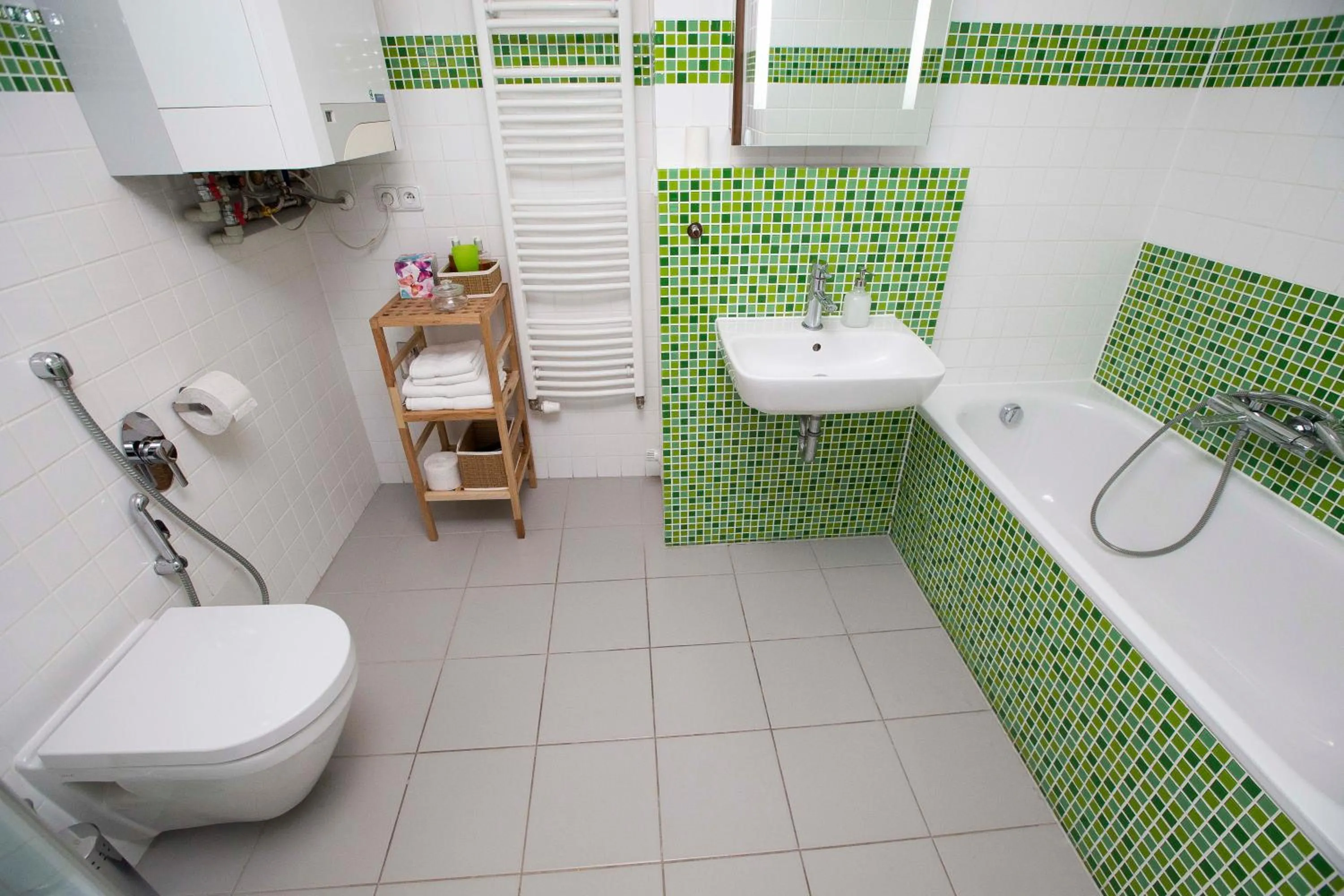 Bathroom in Greg Apartments Kampa Prague