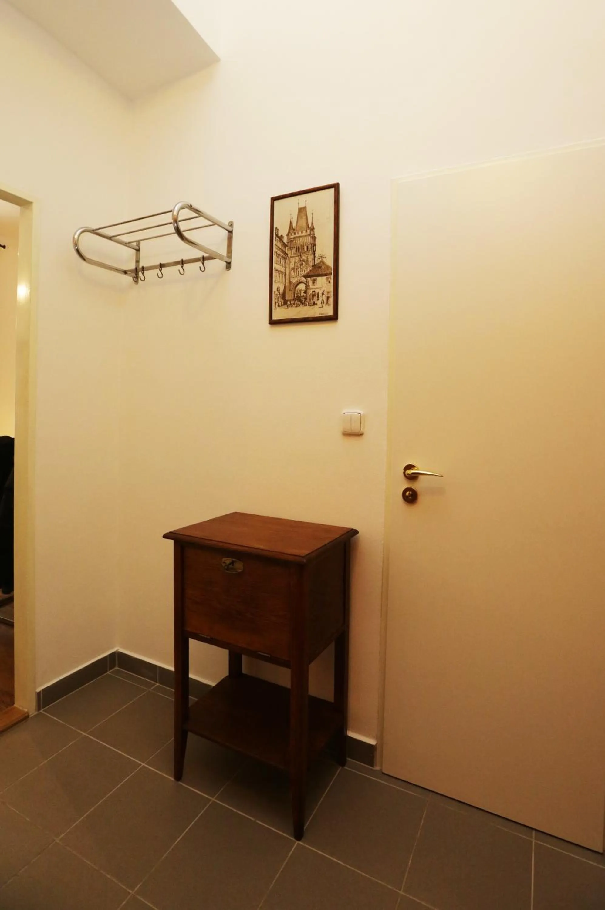 Decorative detail in Greg Apartments Kampa Prague