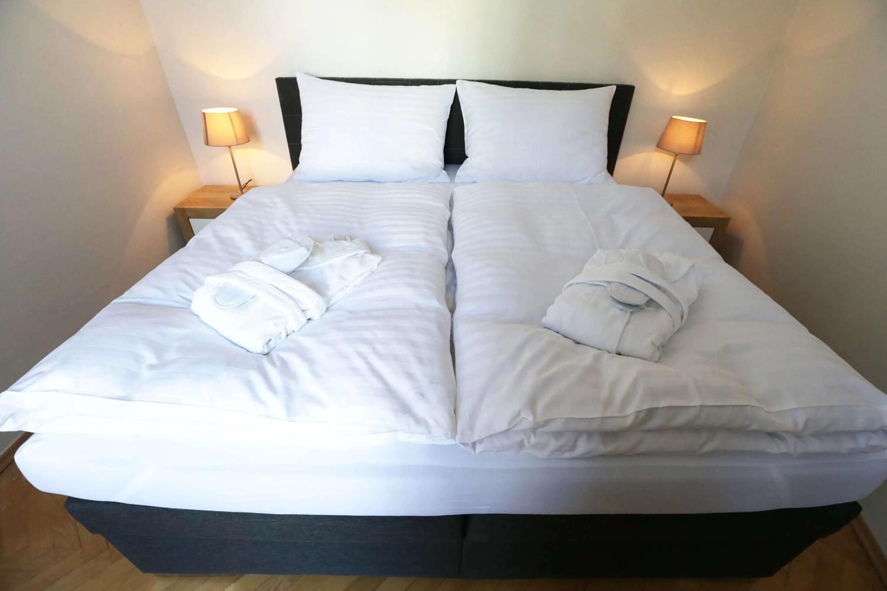 Bedroom, Bed in Greg Apartments Kampa Prague