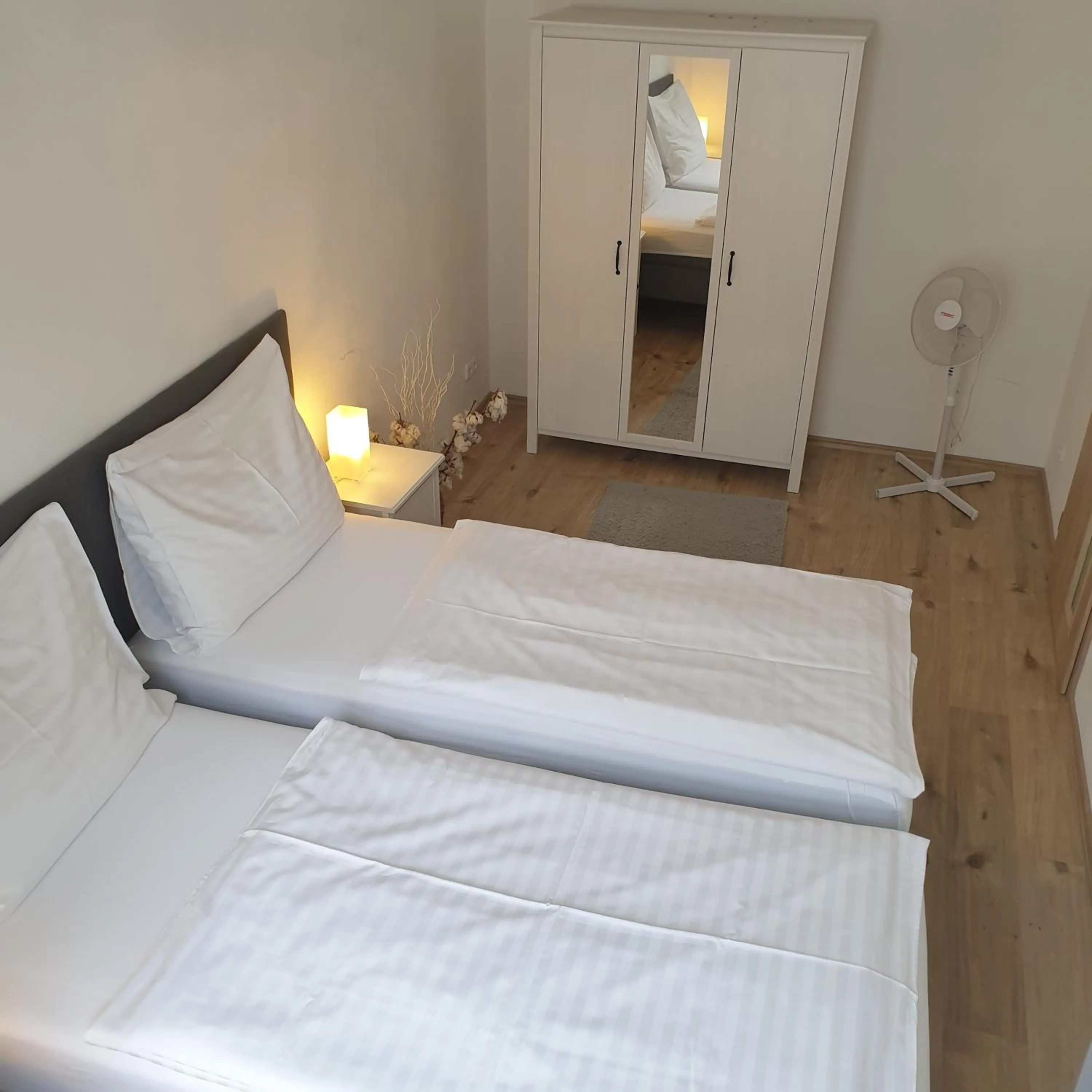 Bed in Greg Apartments Kampa Prague