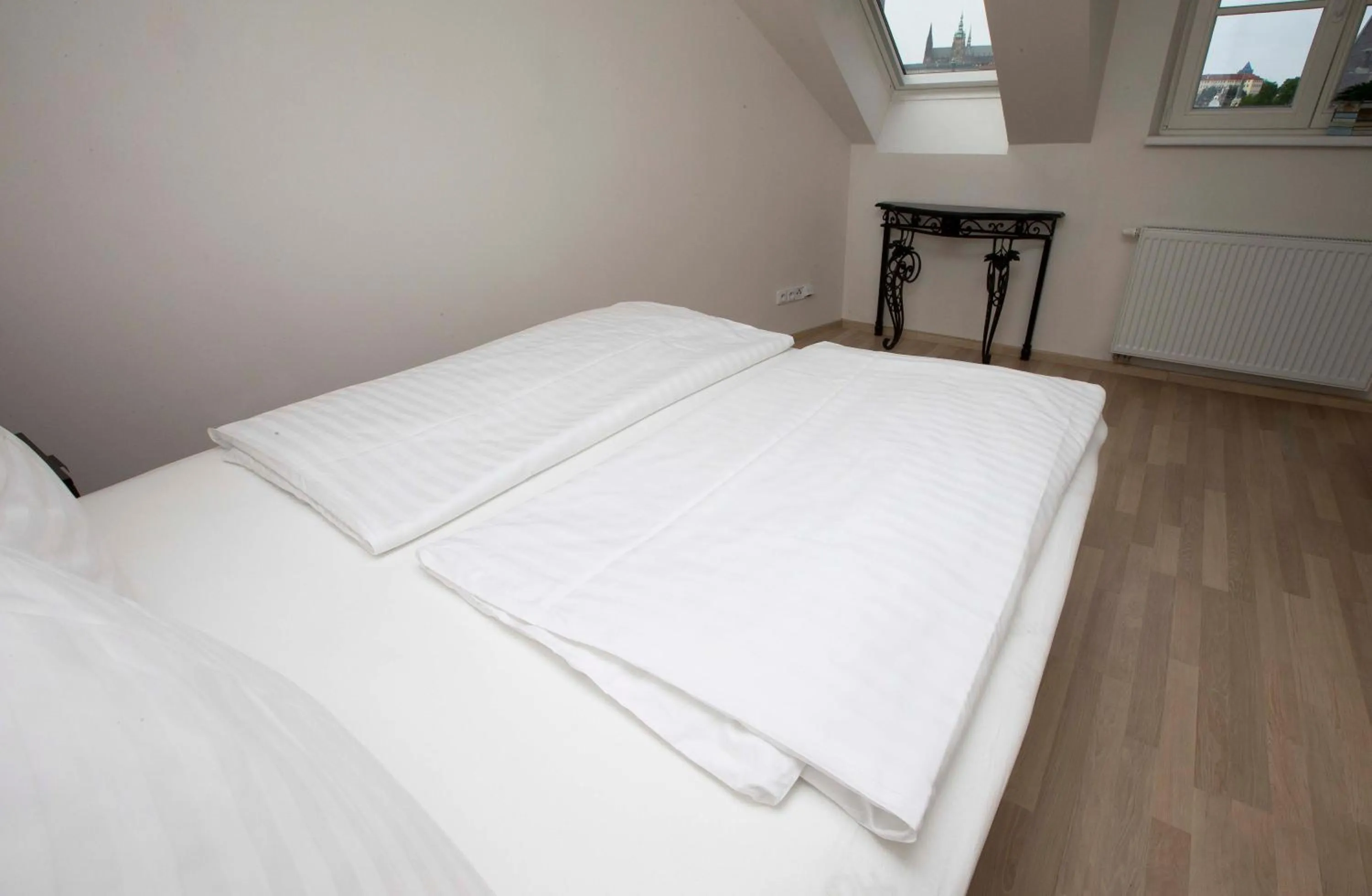 Bedroom, Bed in Greg Apartments Kampa Prague