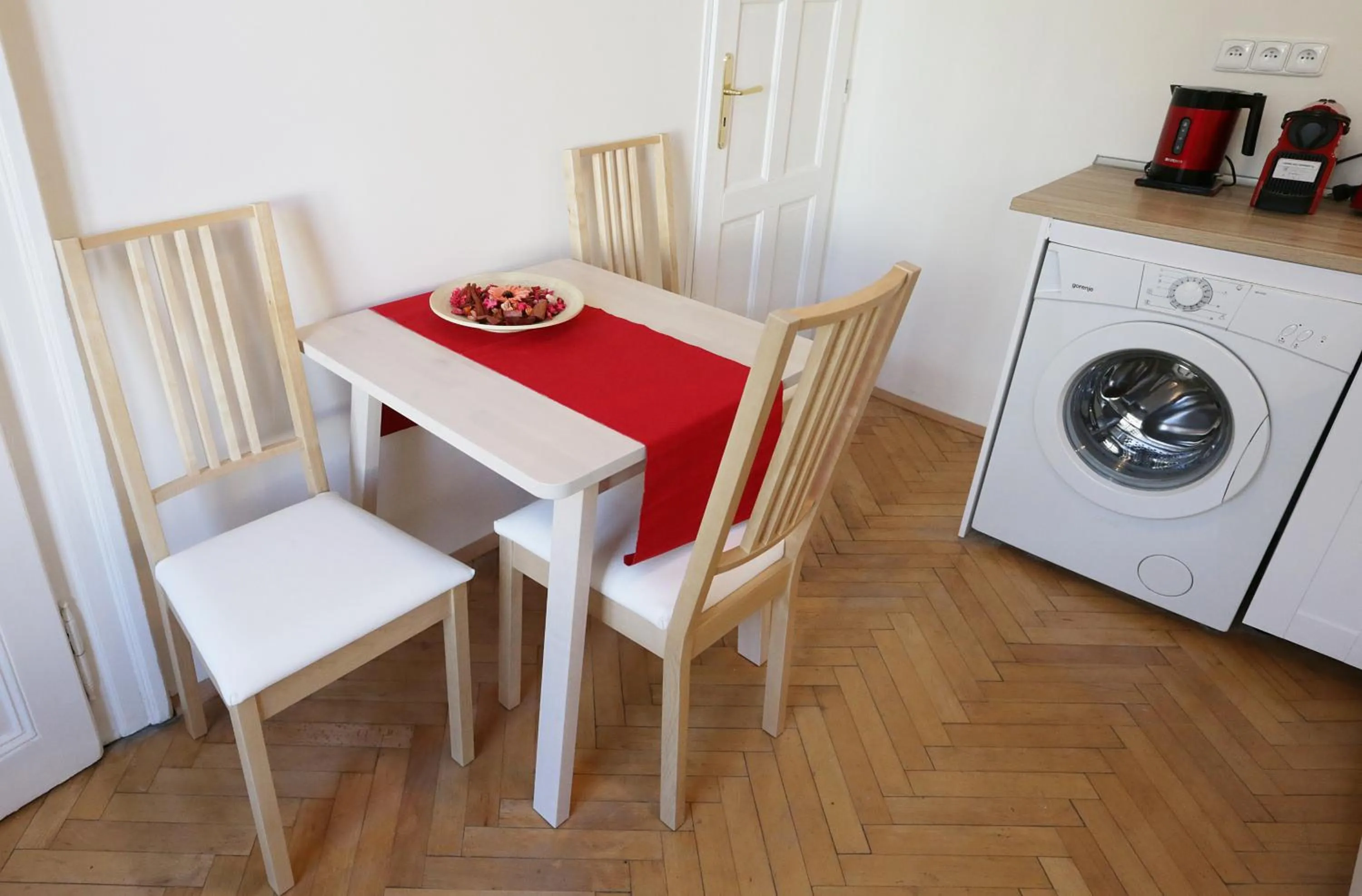 Dining area in Greg Apartments Kampa Prague
