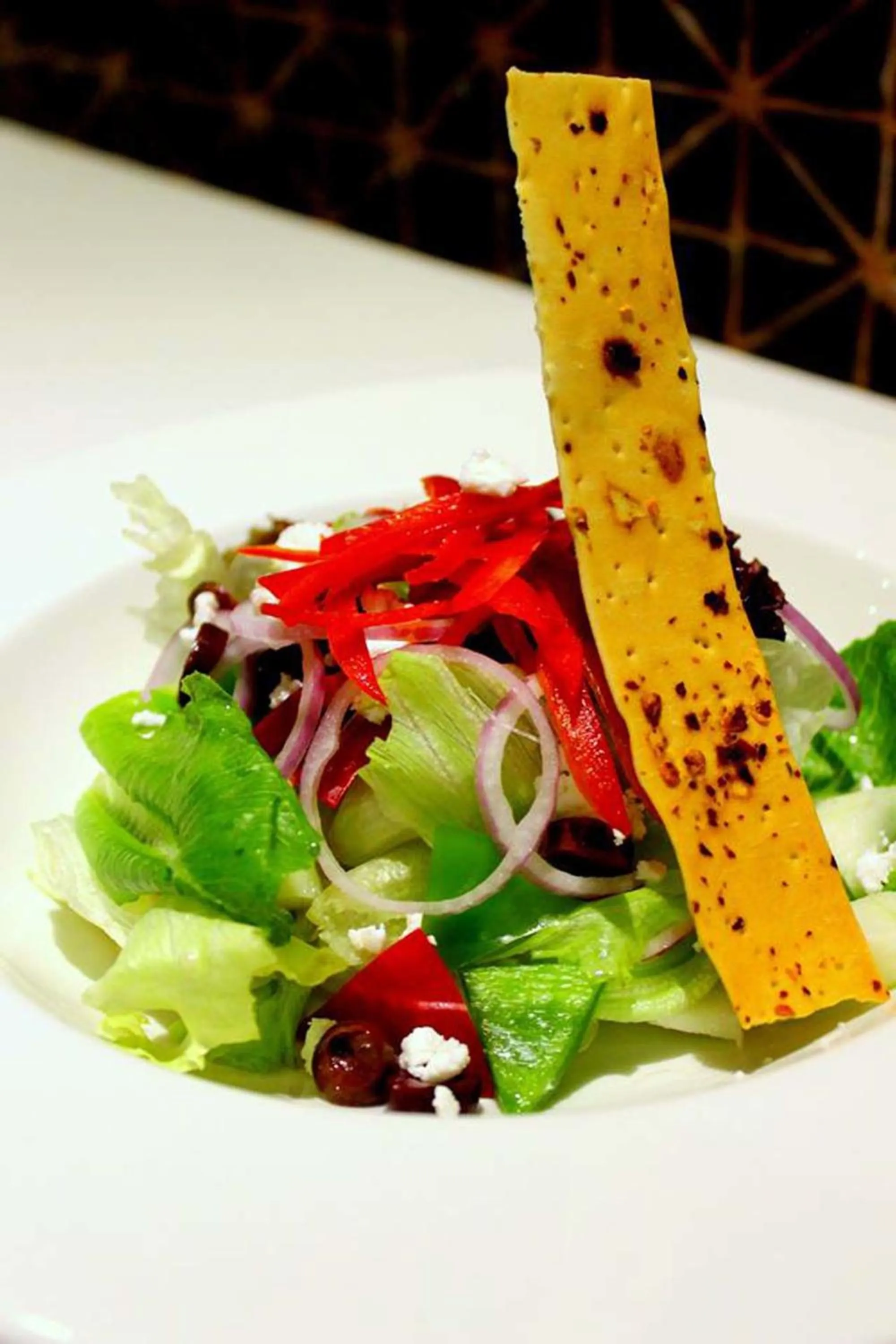 Food close-up in Planet Hollywood Beach Resort Goa