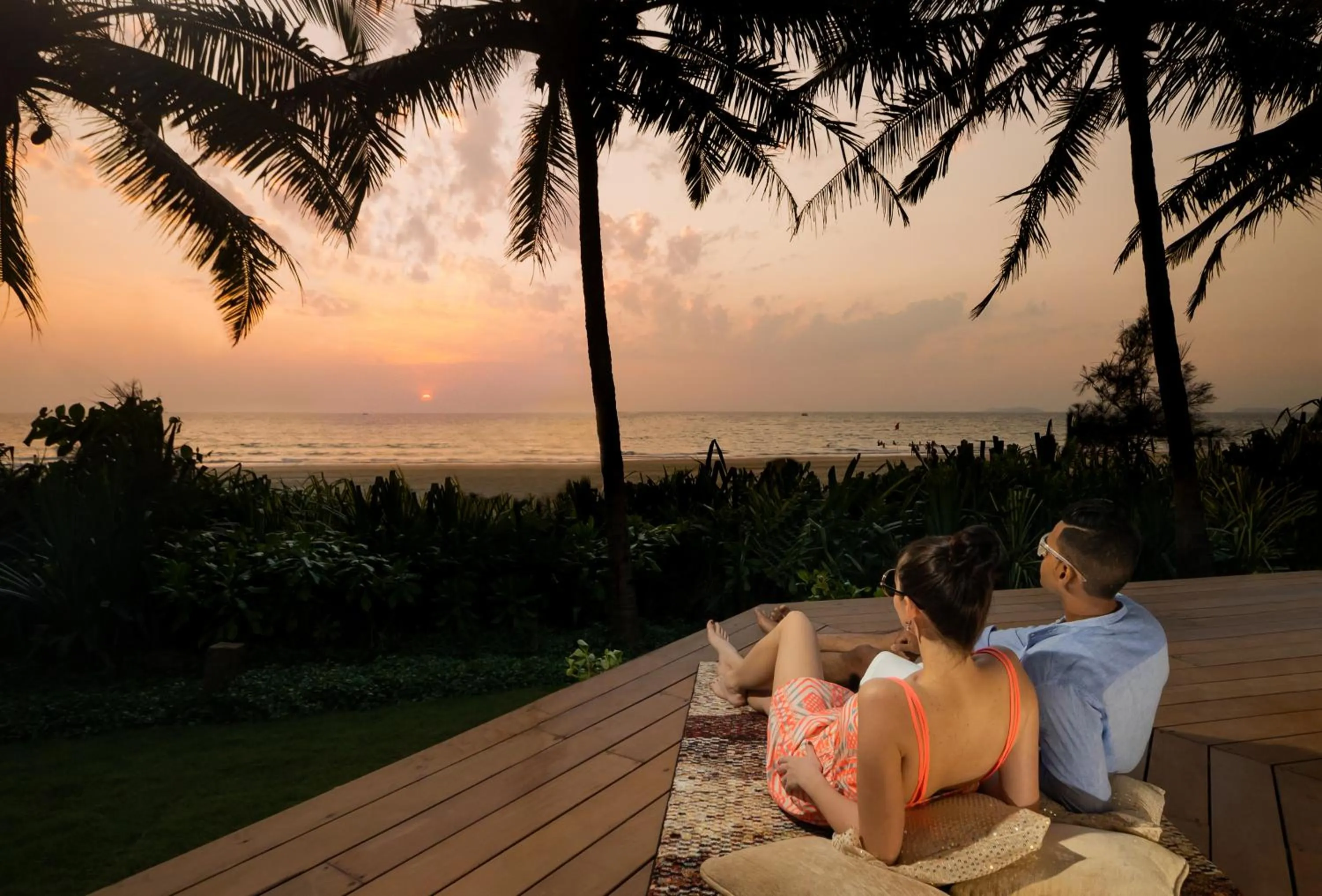 People in Planet Hollywood Beach Resort Goa