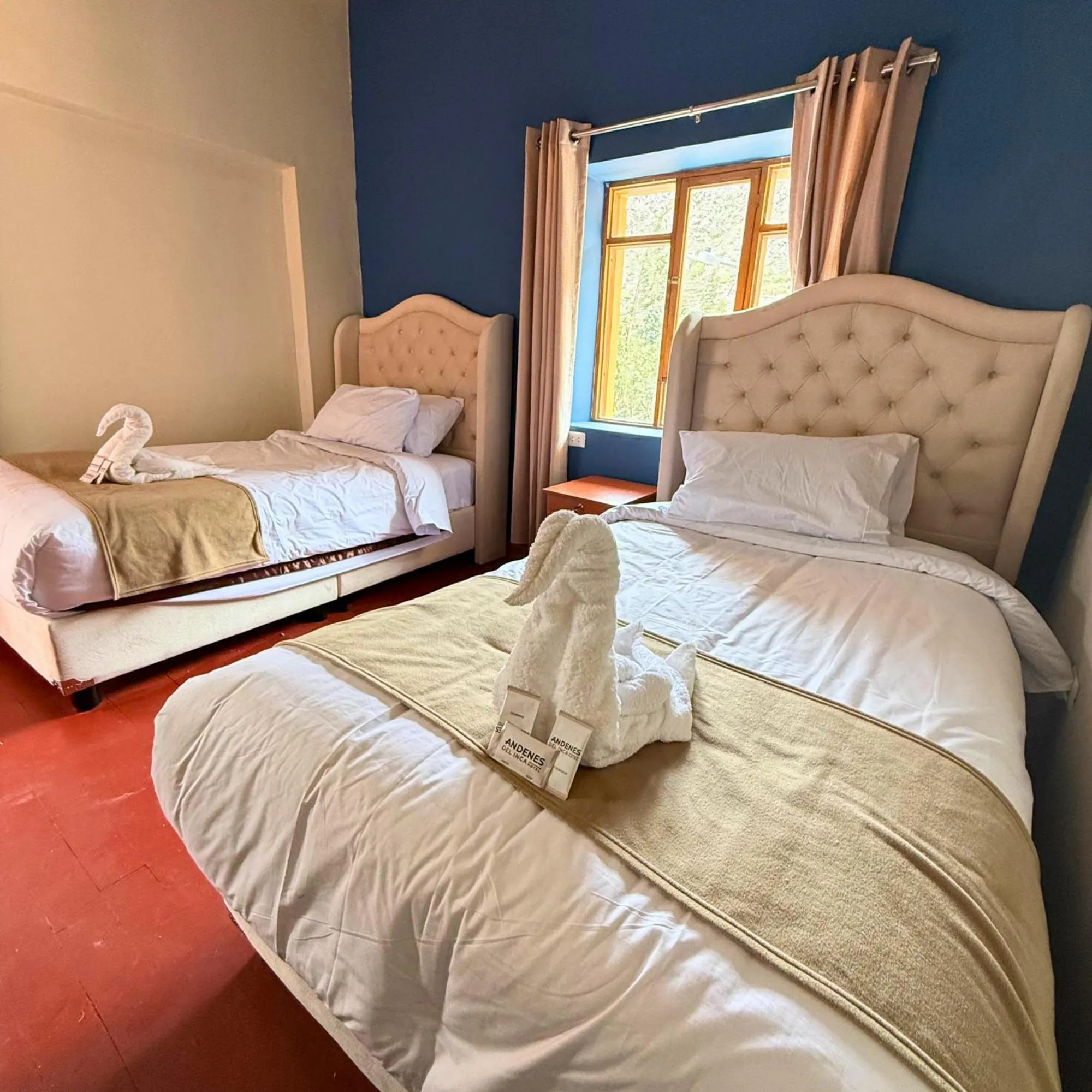 Photo of the whole room, Bed in Andenes del Inca Hotel