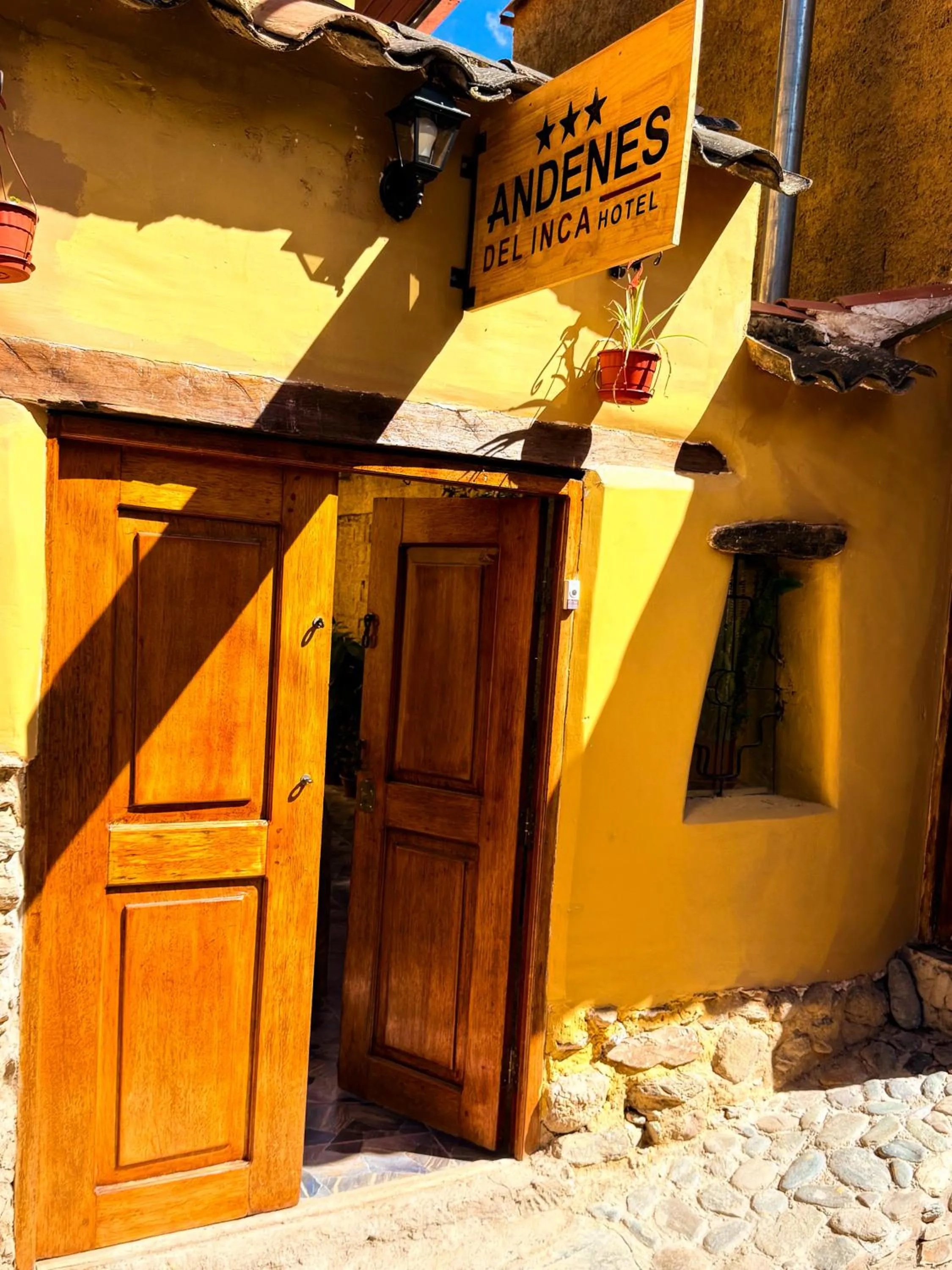 Facade/entrance in Andenes del Inca Hotel