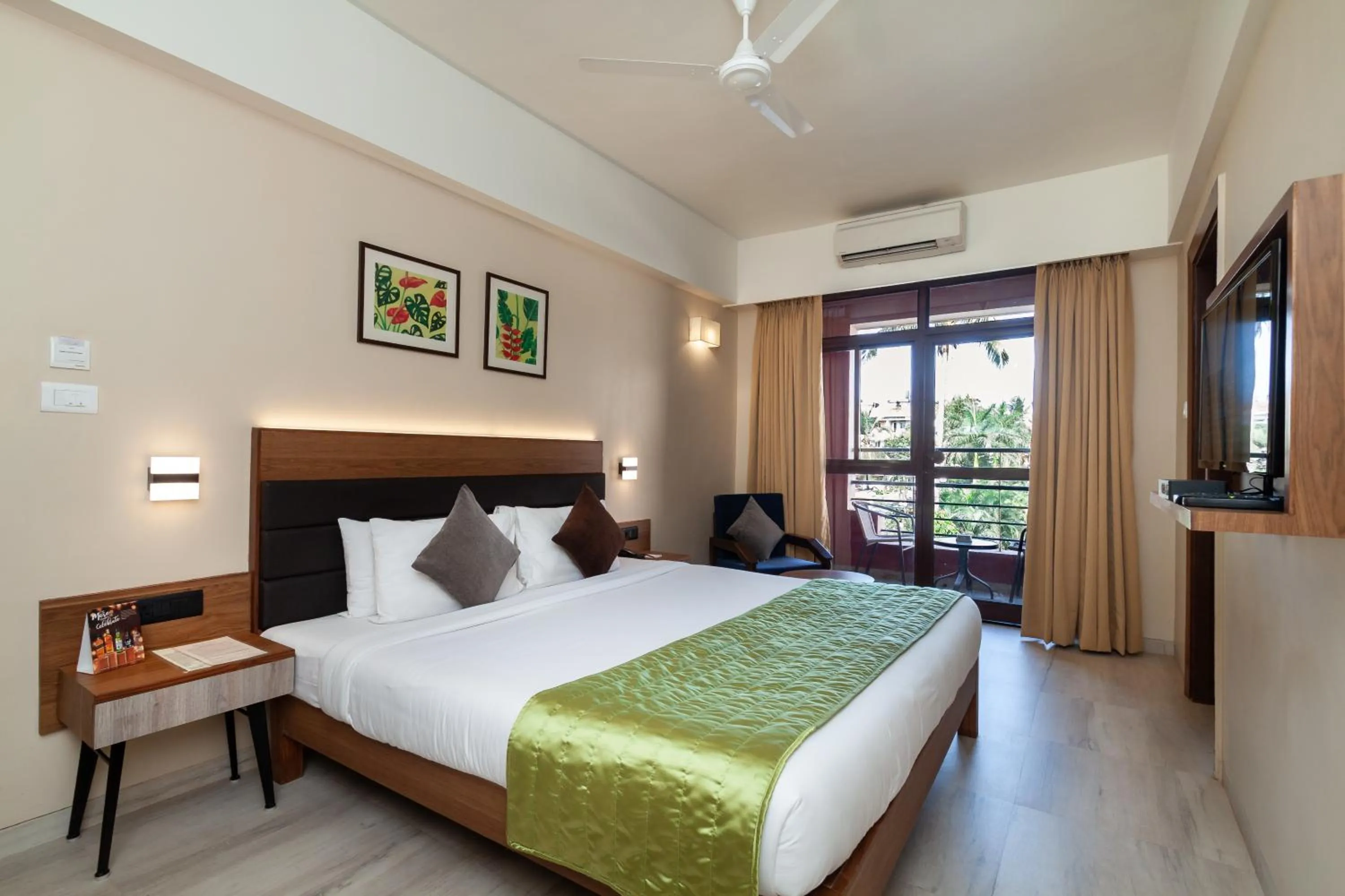 Bed in Somy Plaza Calangute Goa - Formerly Somy Resort