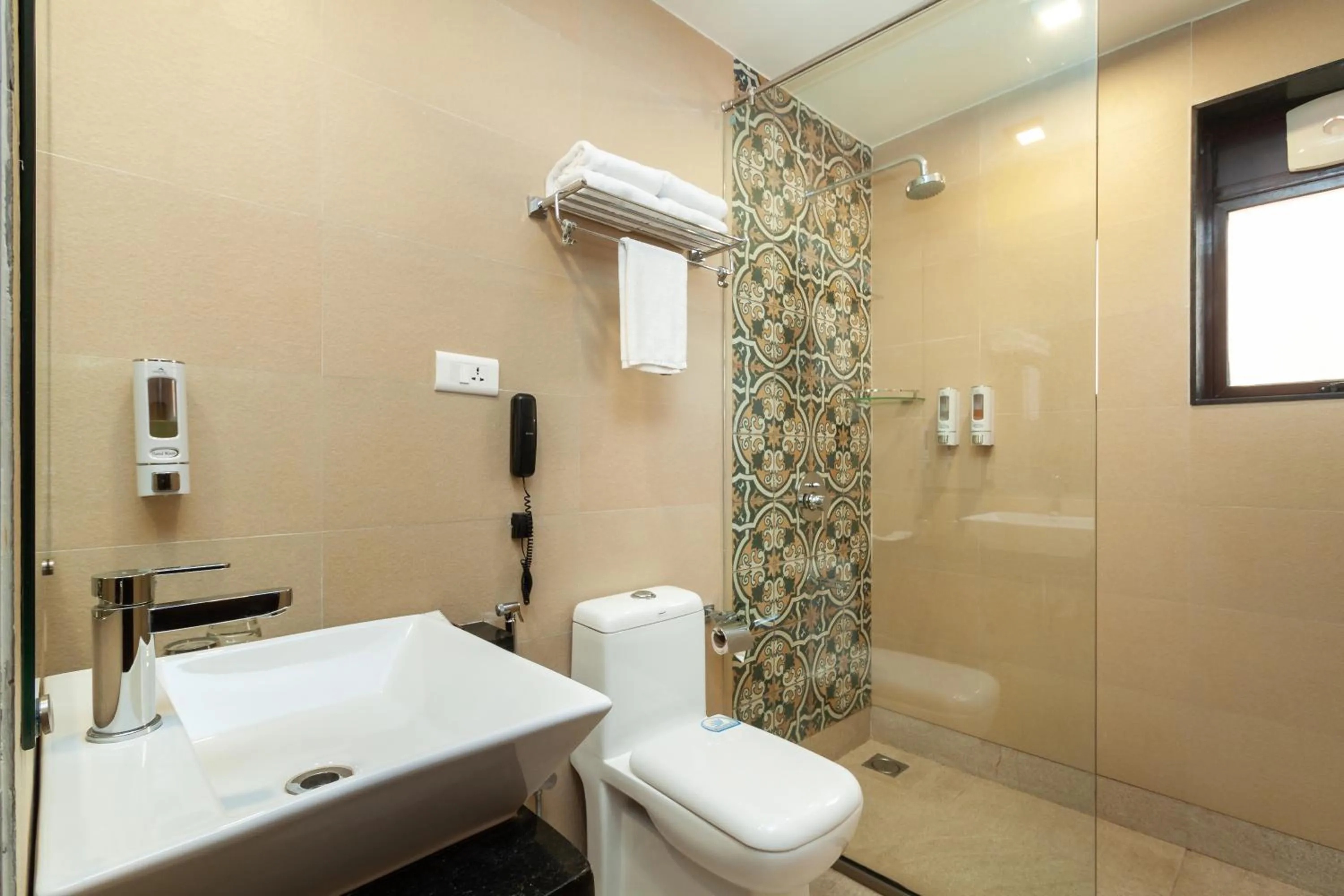 Toilet in Somy Plaza Calangute Goa - Formerly Somy Resort