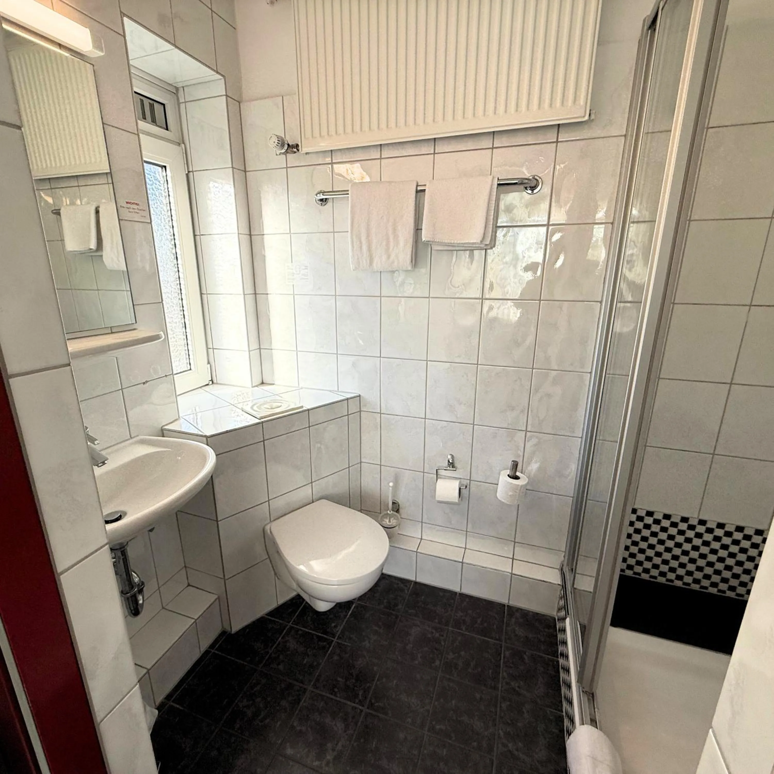 Toilet in Colourful Hotel