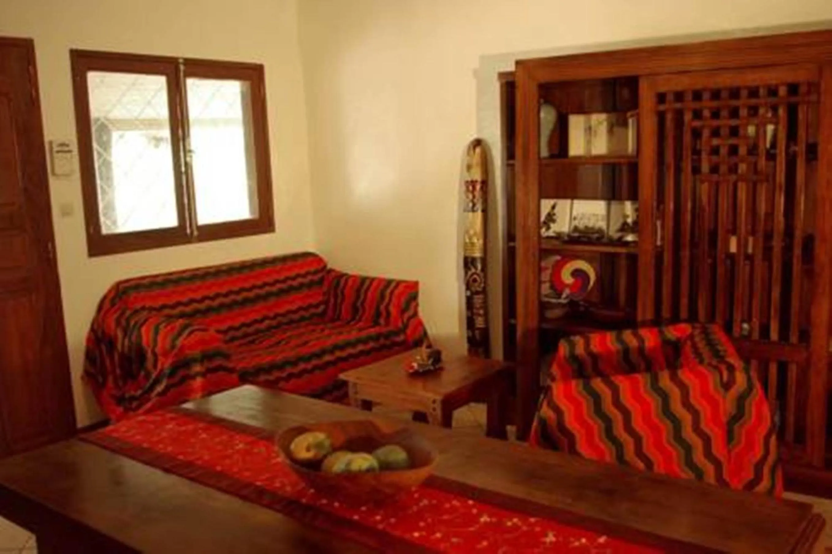 Seating area, Bed in Bed and breakfast Keur Niaye