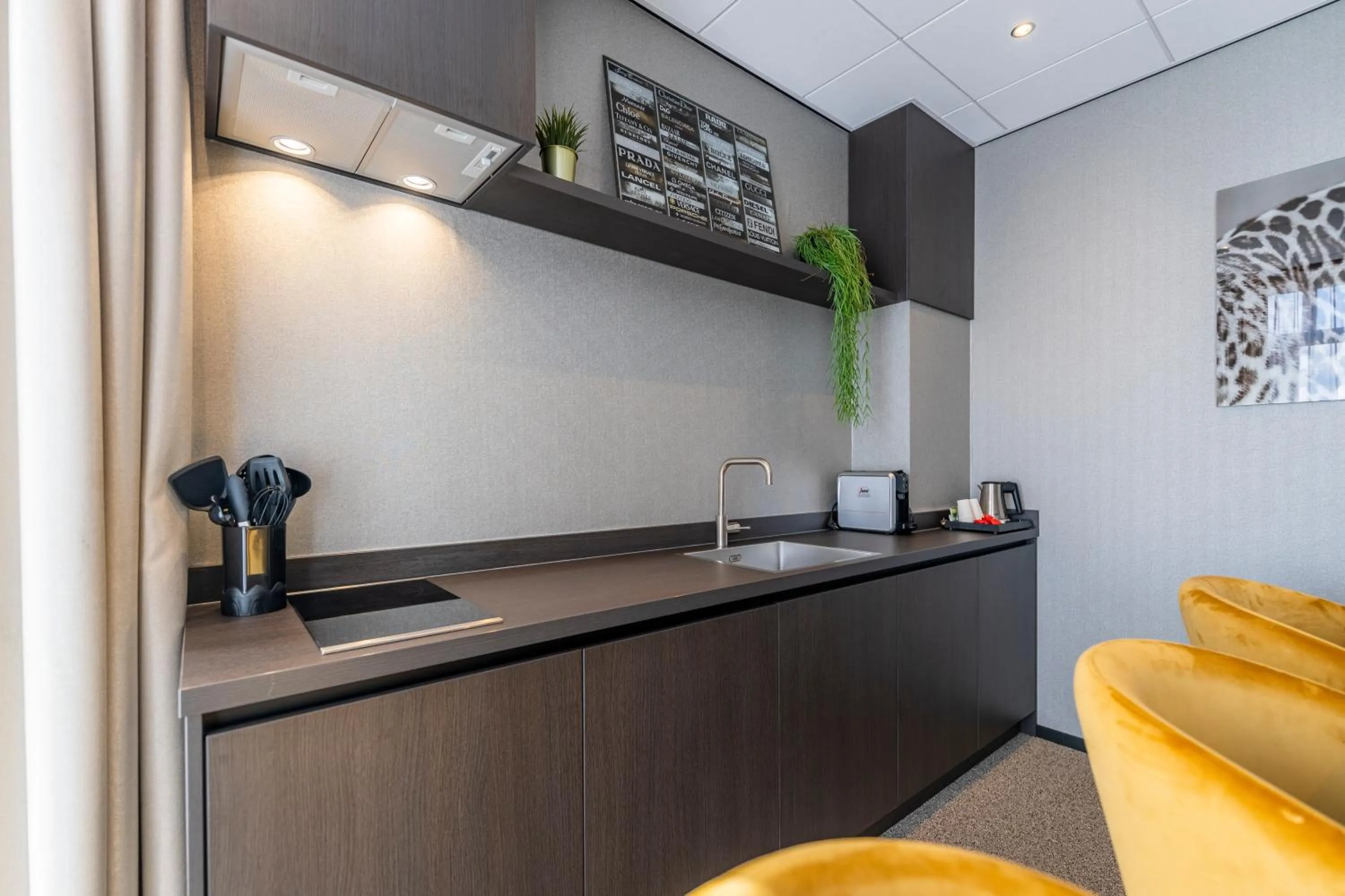 Kitchen or kitchenette in Parkhotel Horst - Venlo