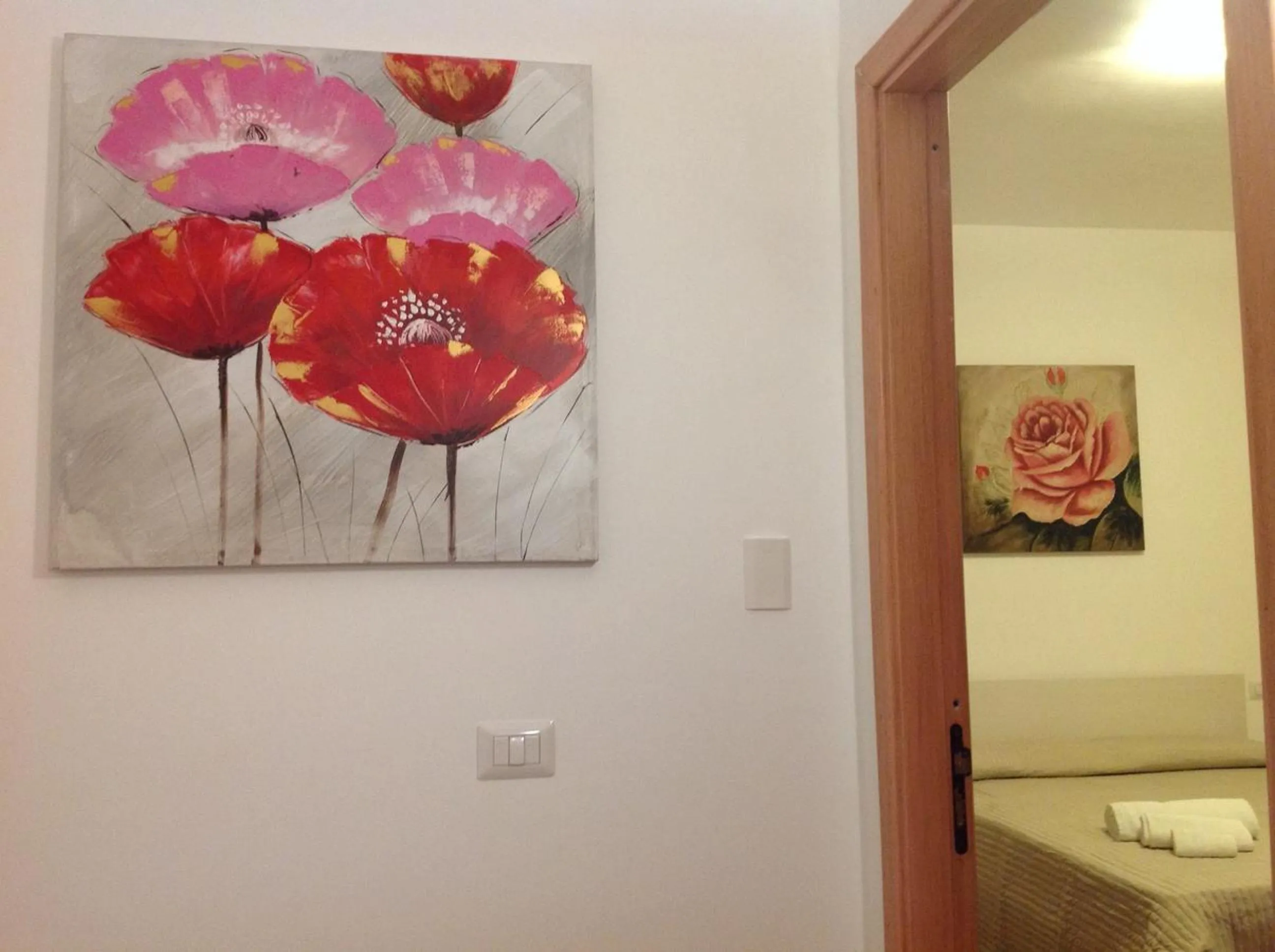 Bed in B&B A casa di amici