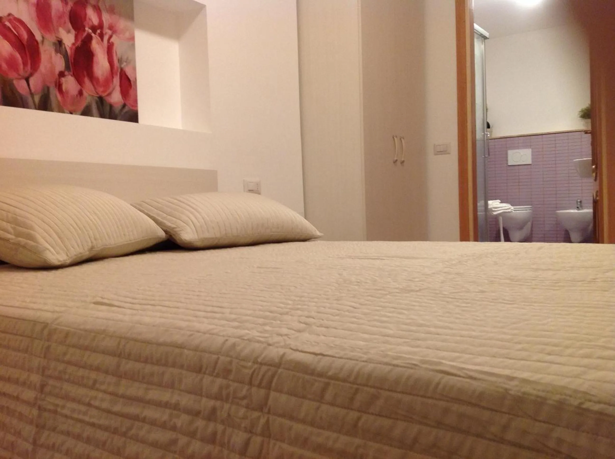 Bed in B&B A casa di amici