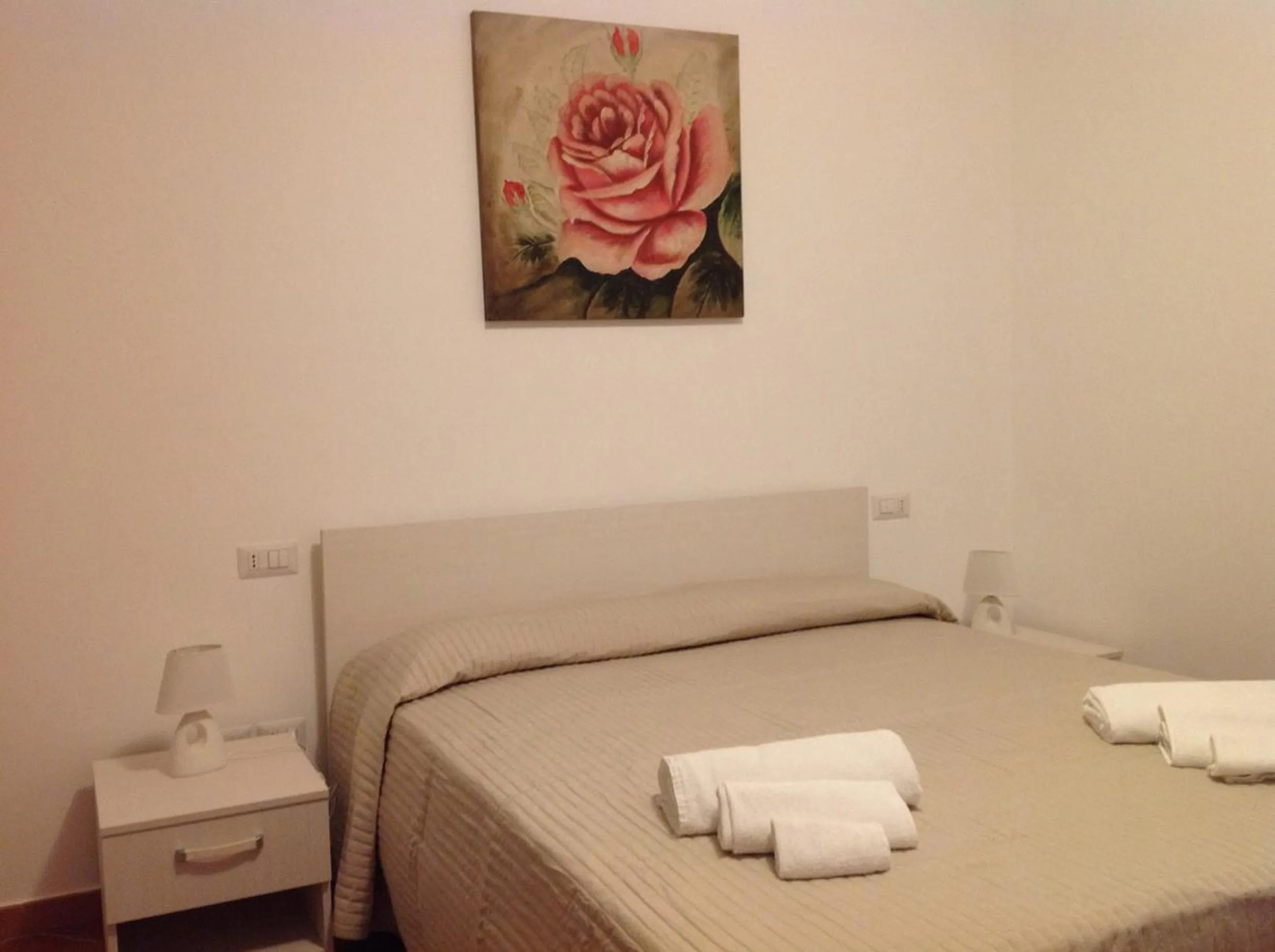 Bed in B&B A casa di amici