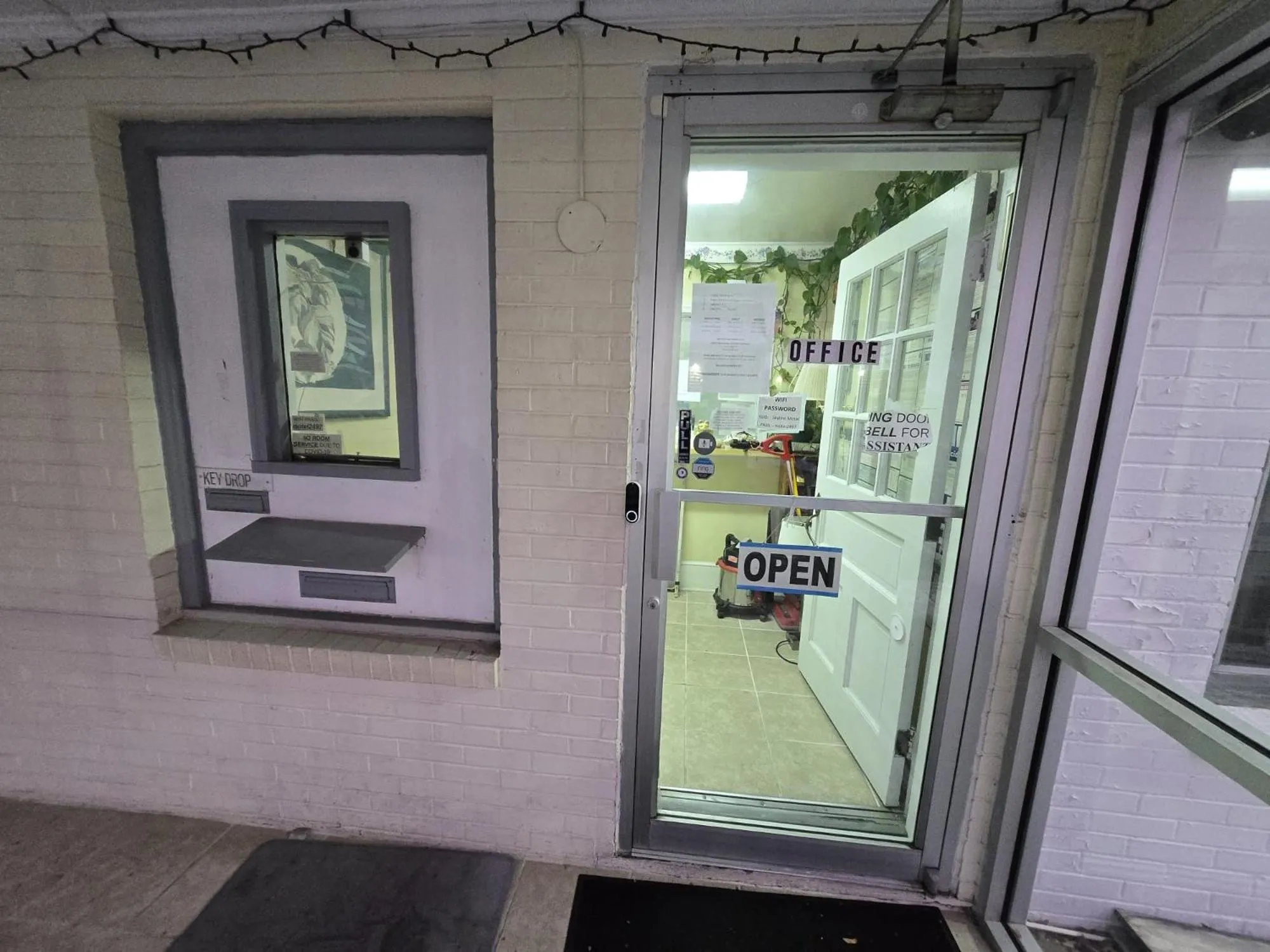 Lobby or reception in Skyline Motel by Belvilla Waynesboro US 250