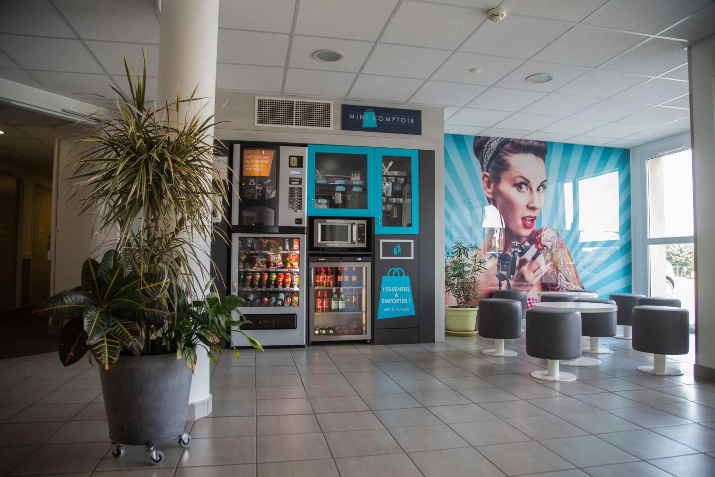 Lobby or reception in Kyriad Direct Arras - Saint-Laurent-Blangy - Parc Expo