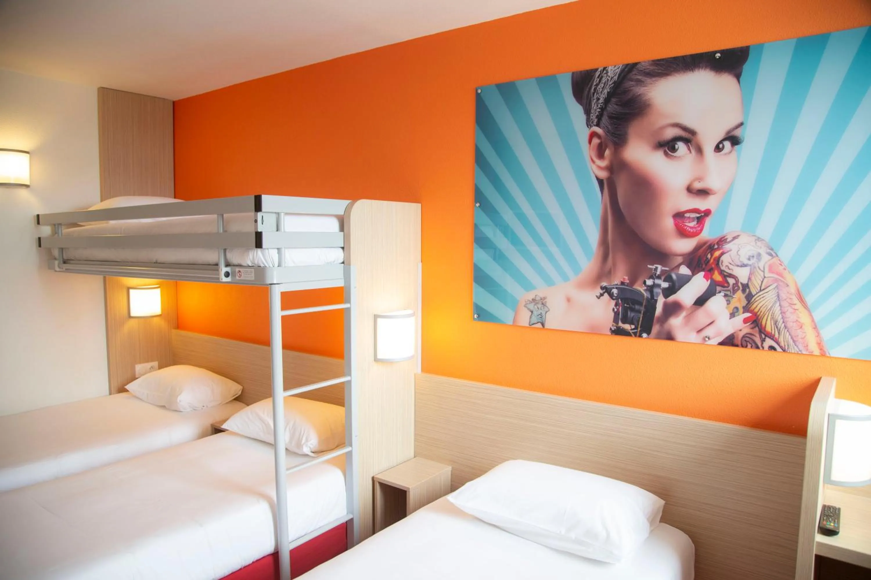 bunk bed, Bed in Kyriad Direct Arras - Saint-Laurent-Blangy - Parc Expo