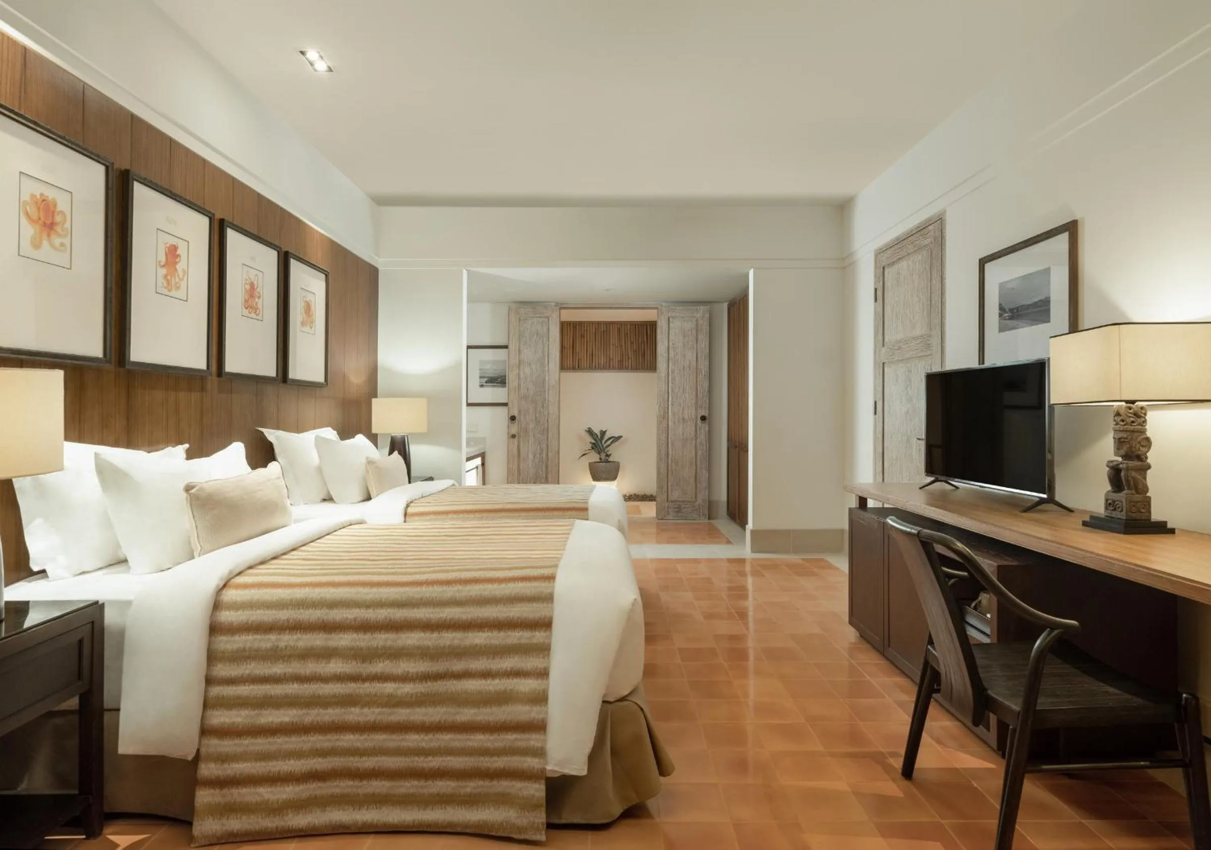 Bed in Sudamala Resort, Ubud, Bali