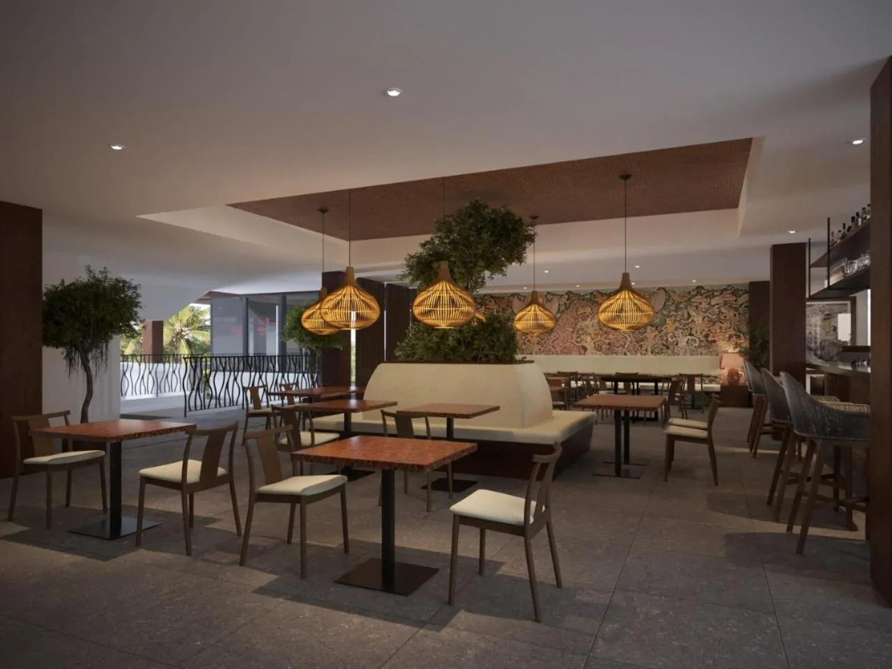 Restaurant/places to eat in Sudamala Resort, Ubud, Bali