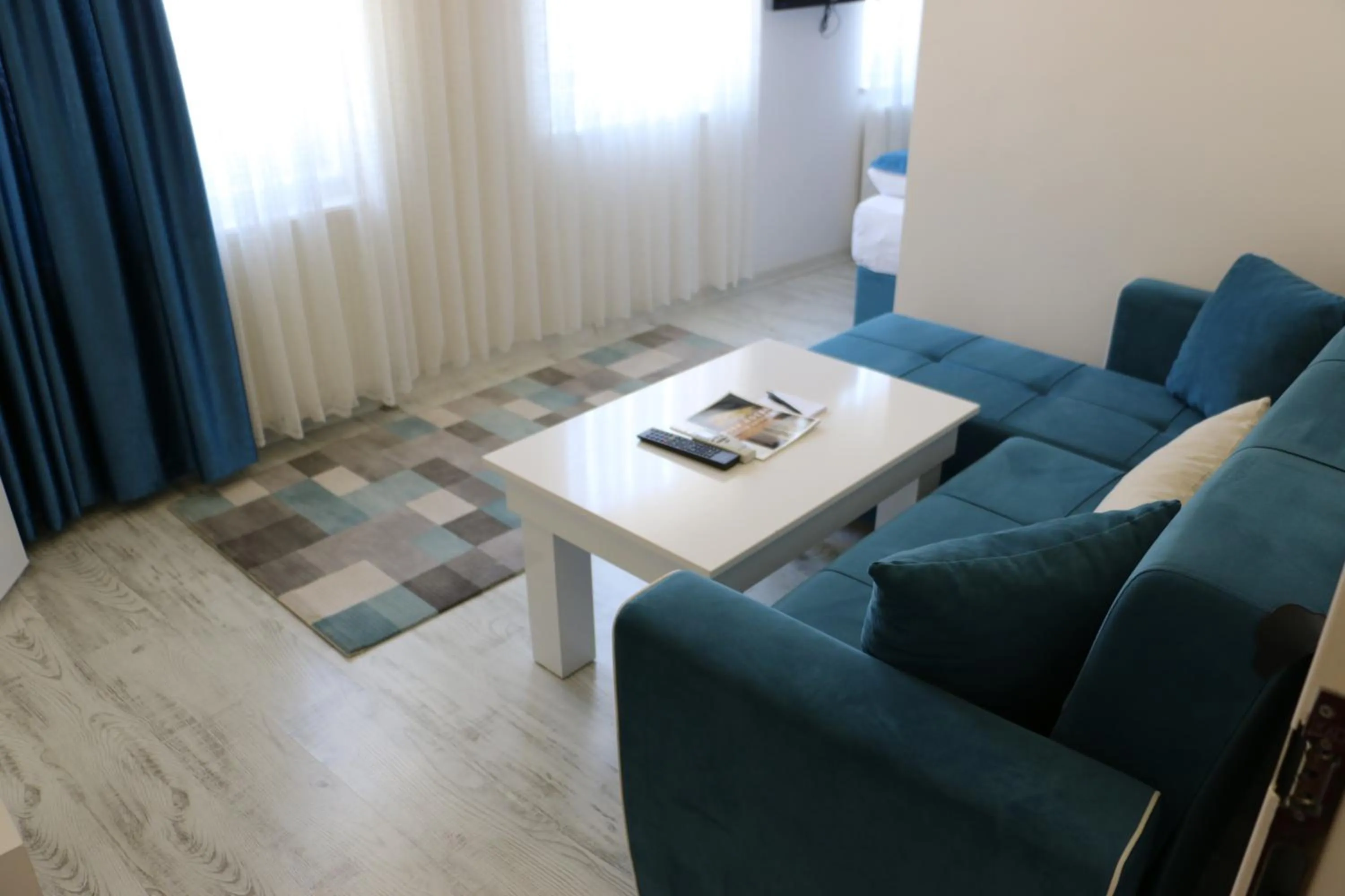 Living room in Deep Hotel