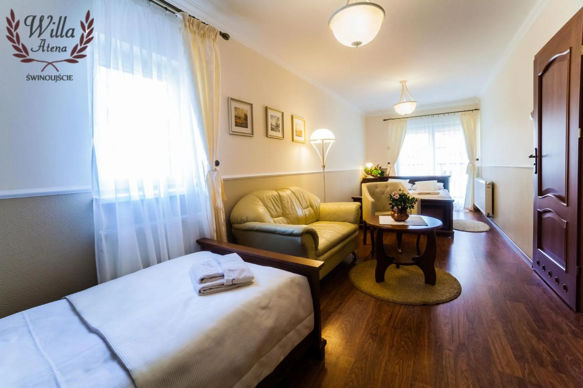 Photo of the whole room, Bed in Willa Atena