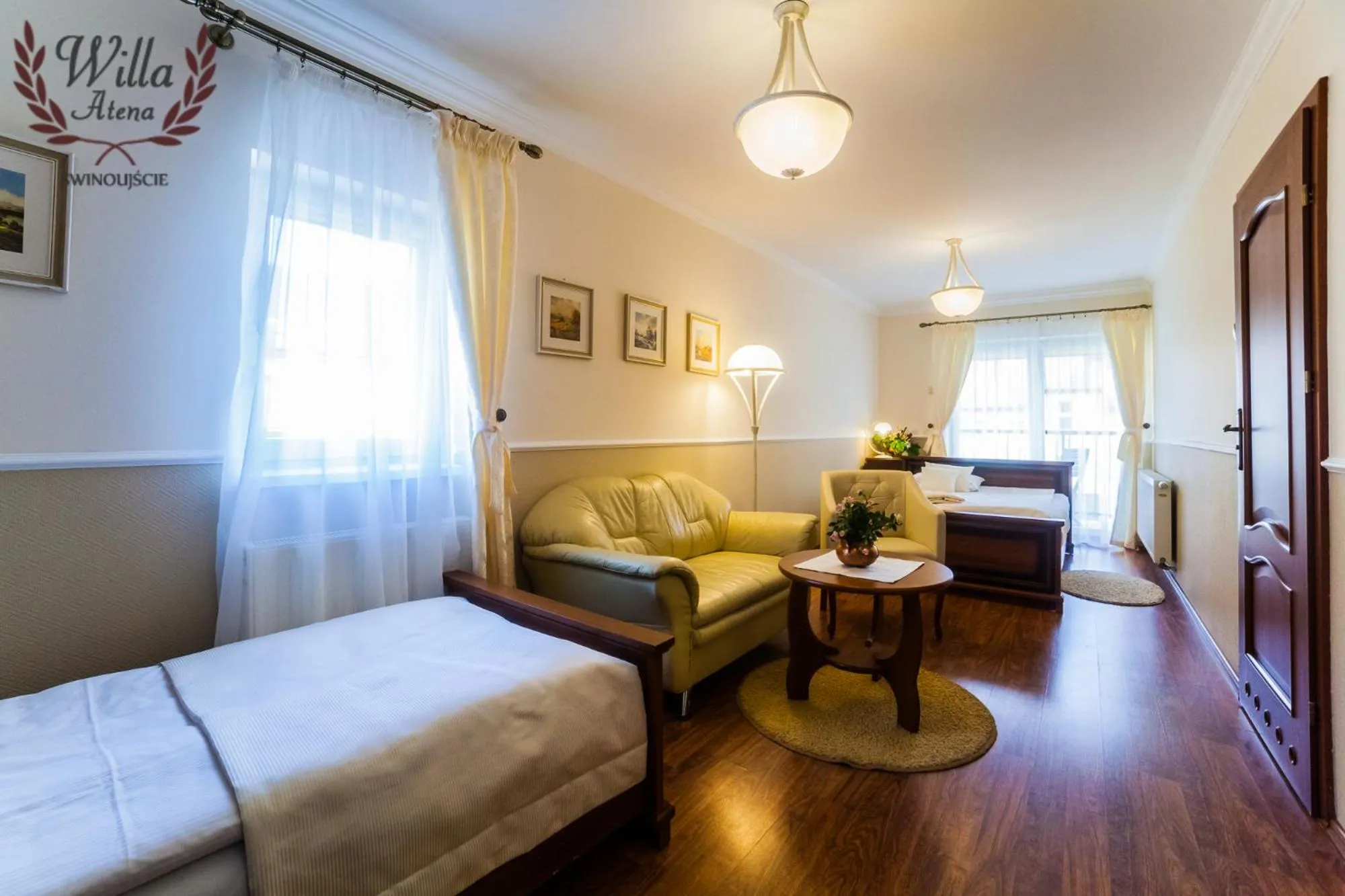 Photo of the whole room, Bed in Willa Atena