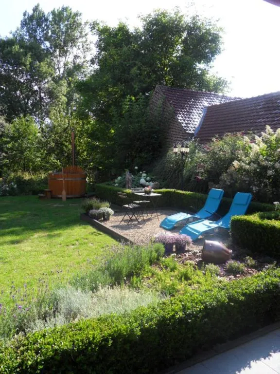 Garden in B&B 'Het Logiement