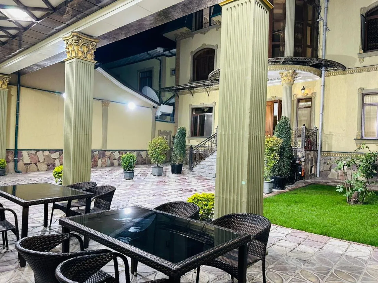 Garden view in Soro Hotel