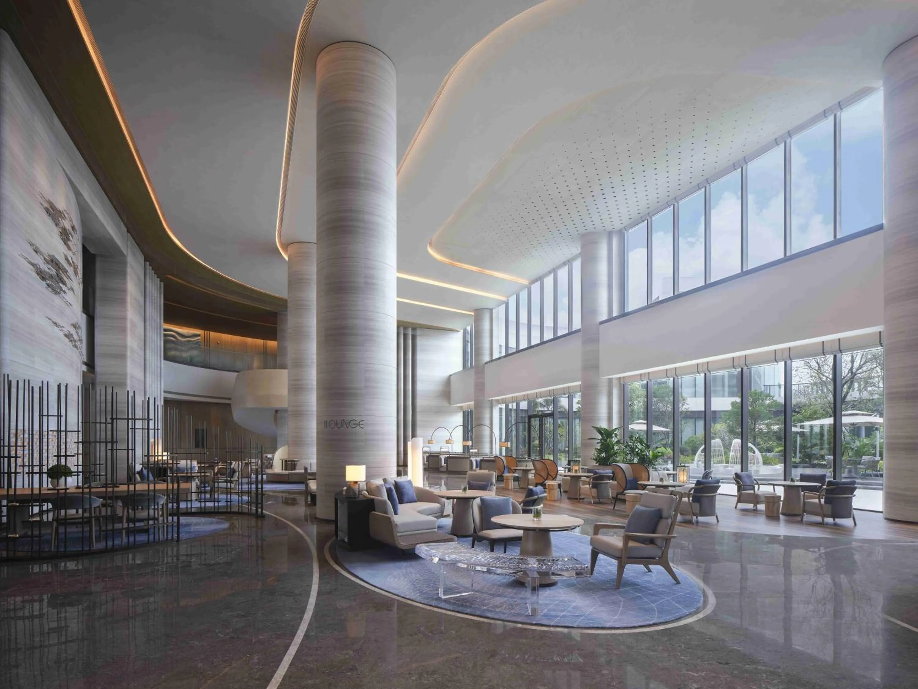 Lobby or reception in Beihai Marriott Resort