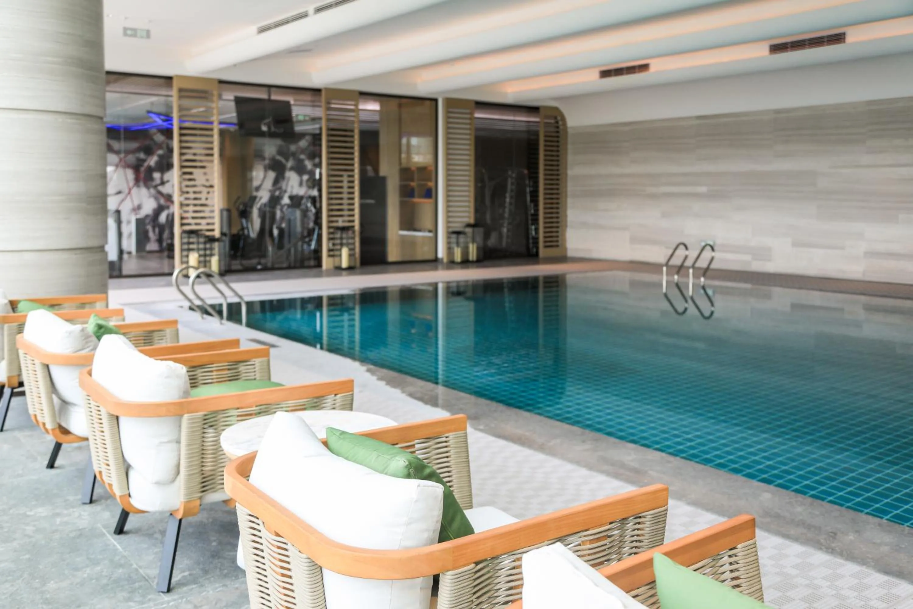 Pool view in Beihai Marriott Resort