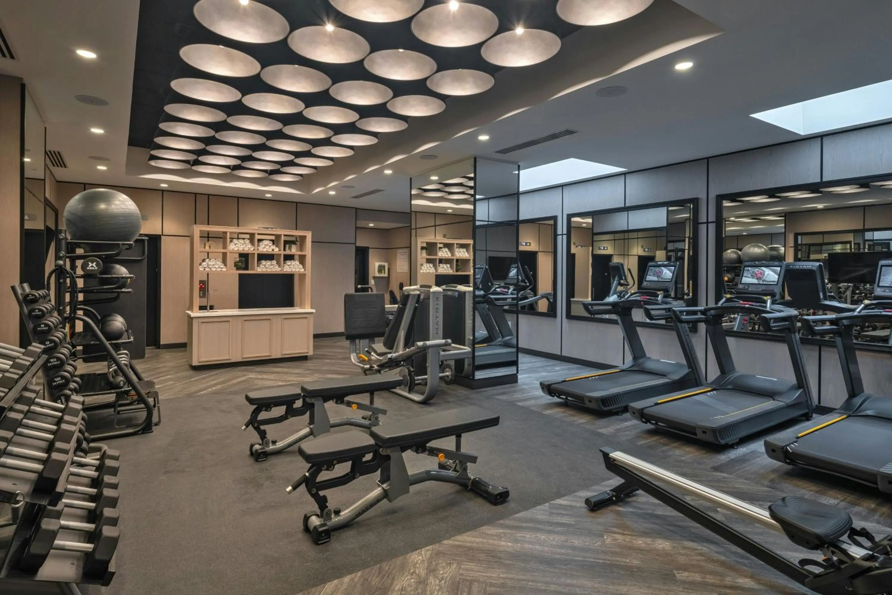 Fitness centre/facilities in The Vanguard Ann Arbor, Autograph Collection