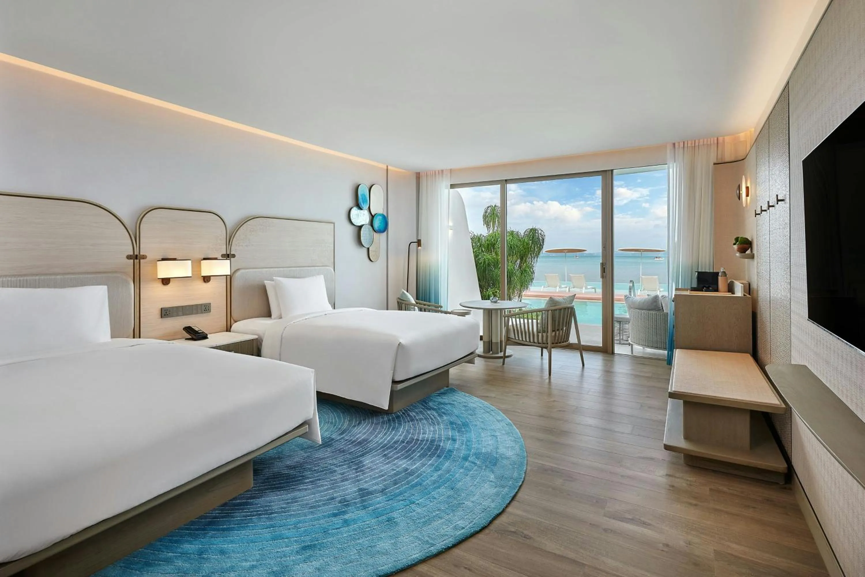 Swimming pool, Bed in Veranda Resort Phuket, Autograph Collection