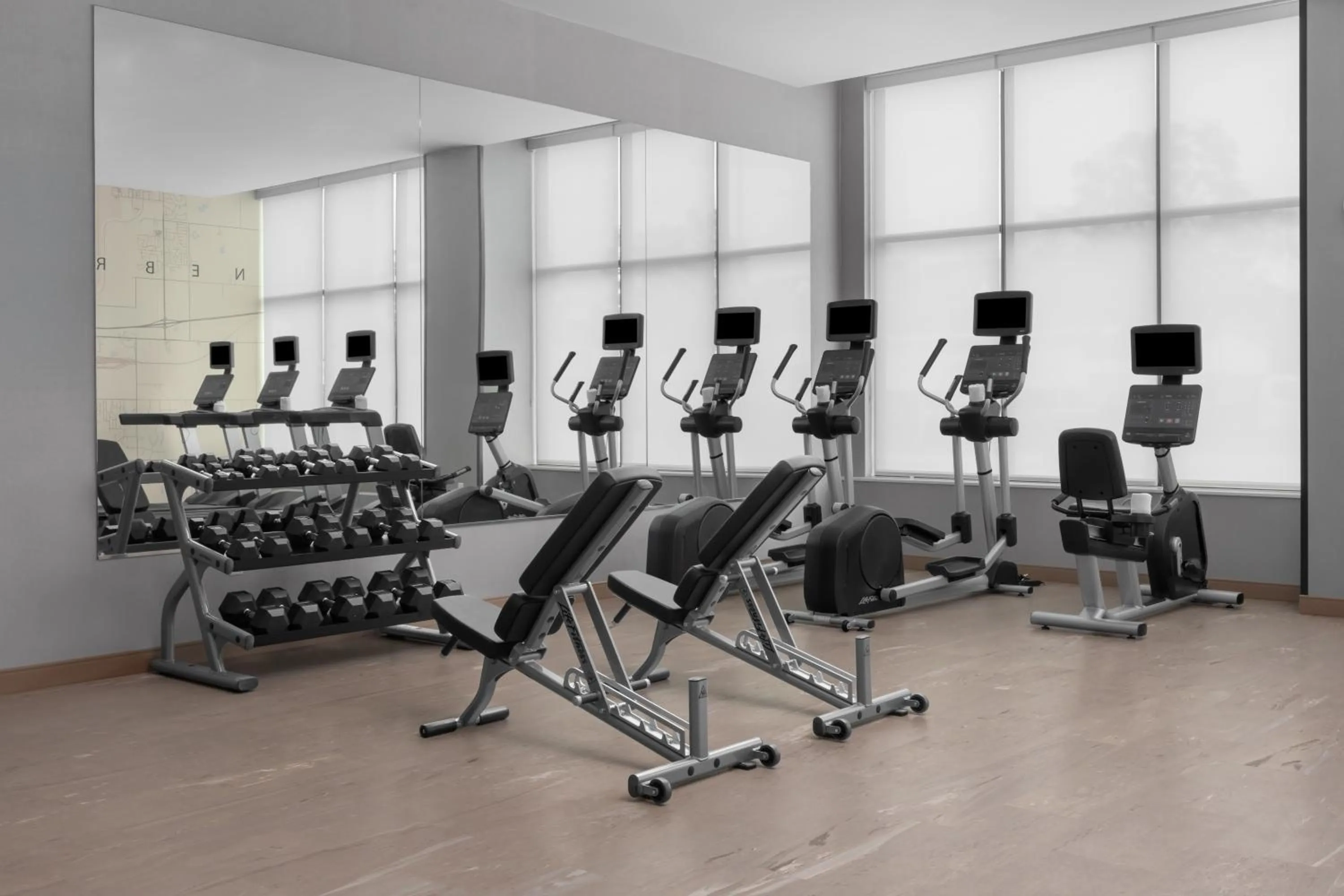 Fitness centre/facilities in Residence Inn by Marriott Lincoln Downtown