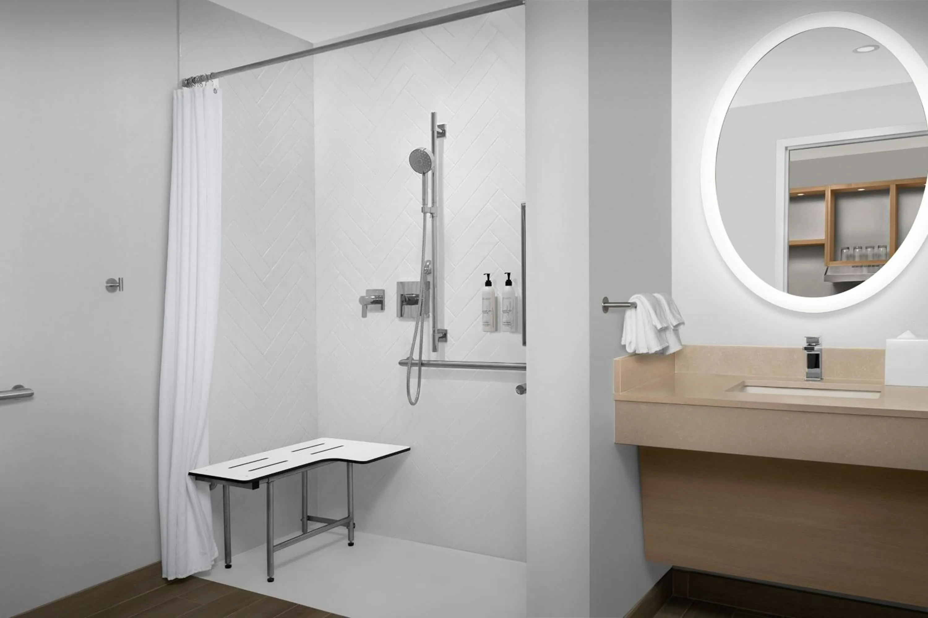 Bathroom in TownePlace Suites By Marriott Lake City