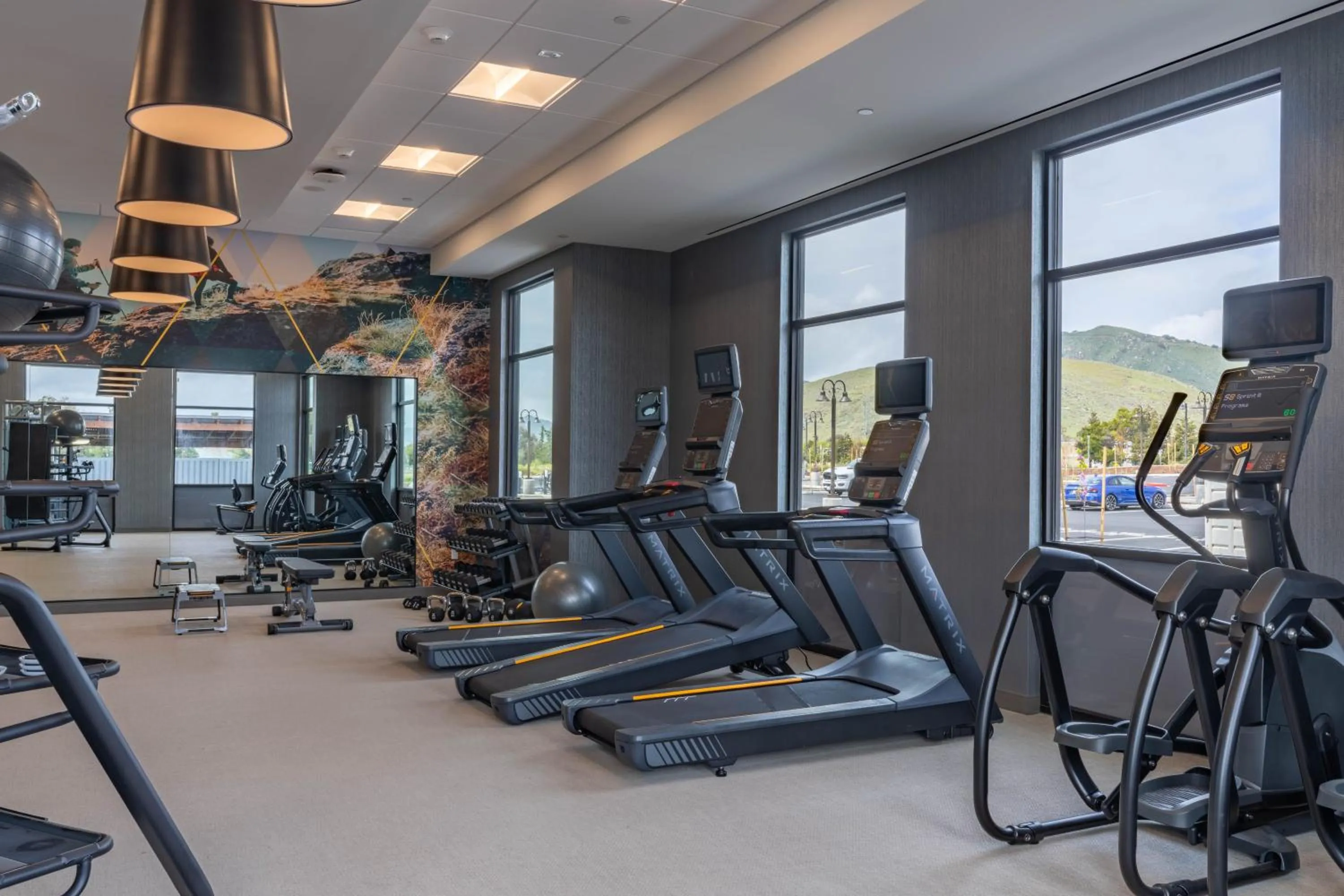 Fitness centre/facilities in Residence Inn by Marriott San Luis Obispo