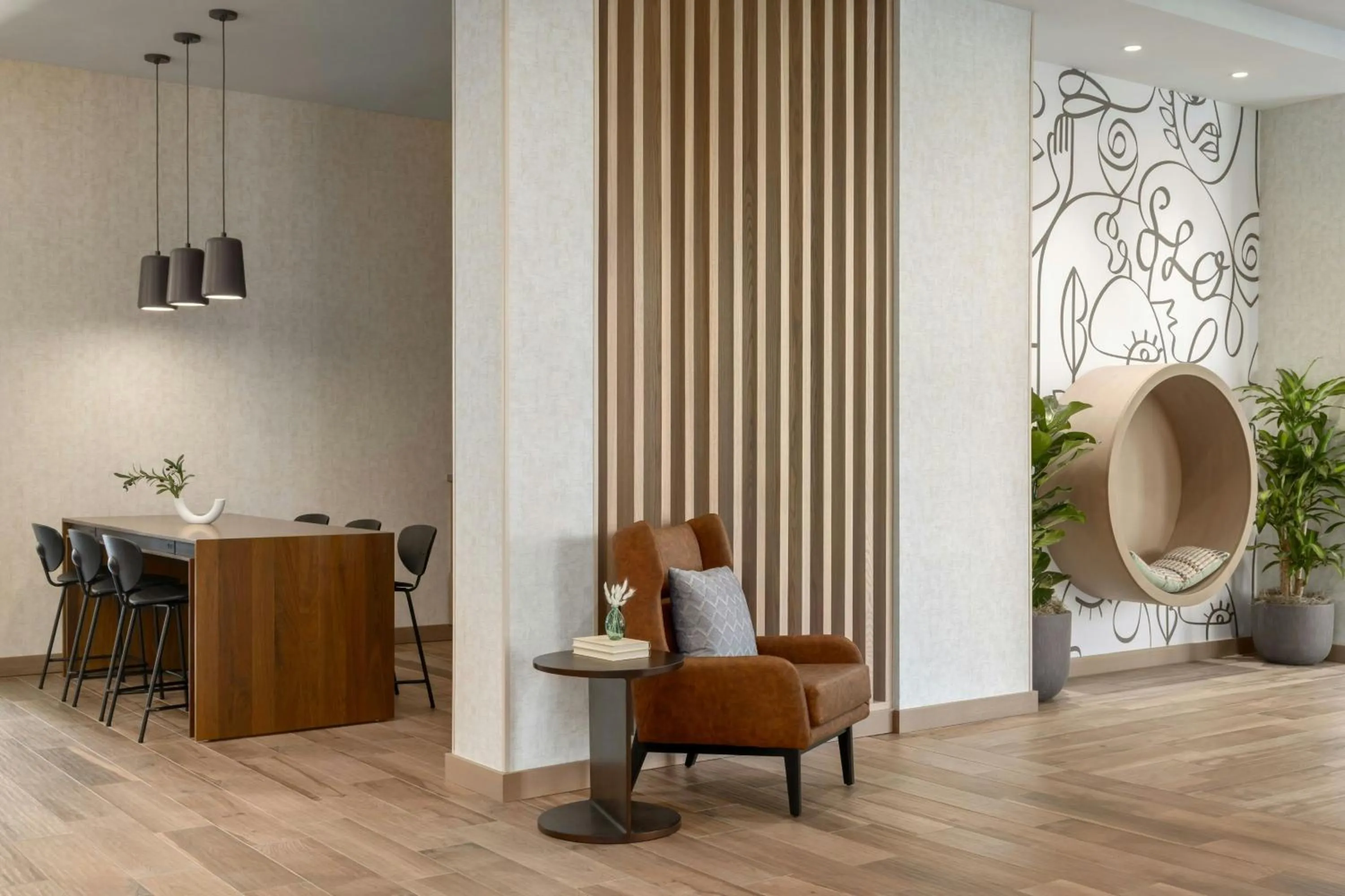 Lobby or reception in Residence Inn by Marriott San Luis Obispo