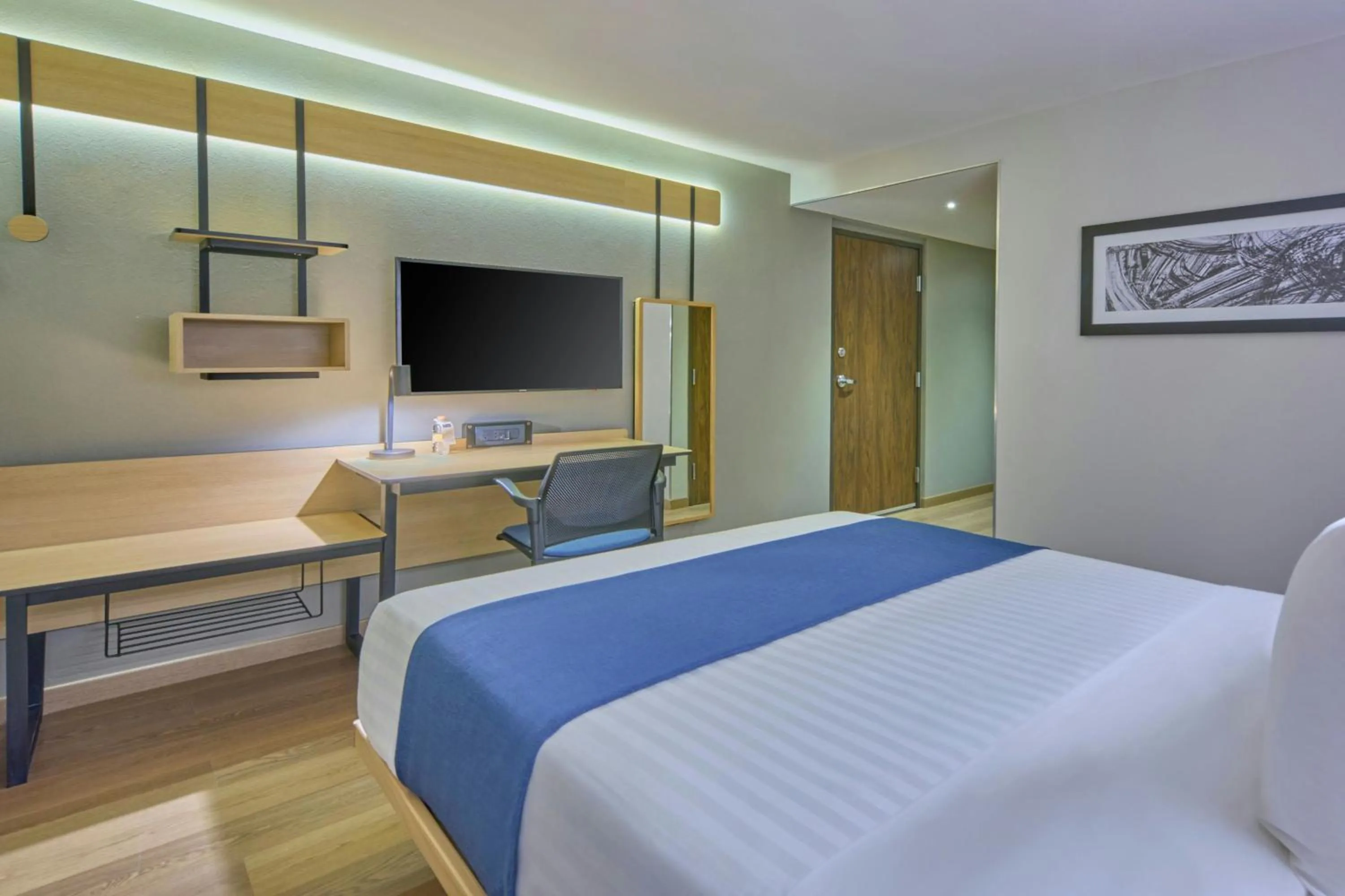 Bedroom, Bed in City Express by Marriott Tijuana El Florido