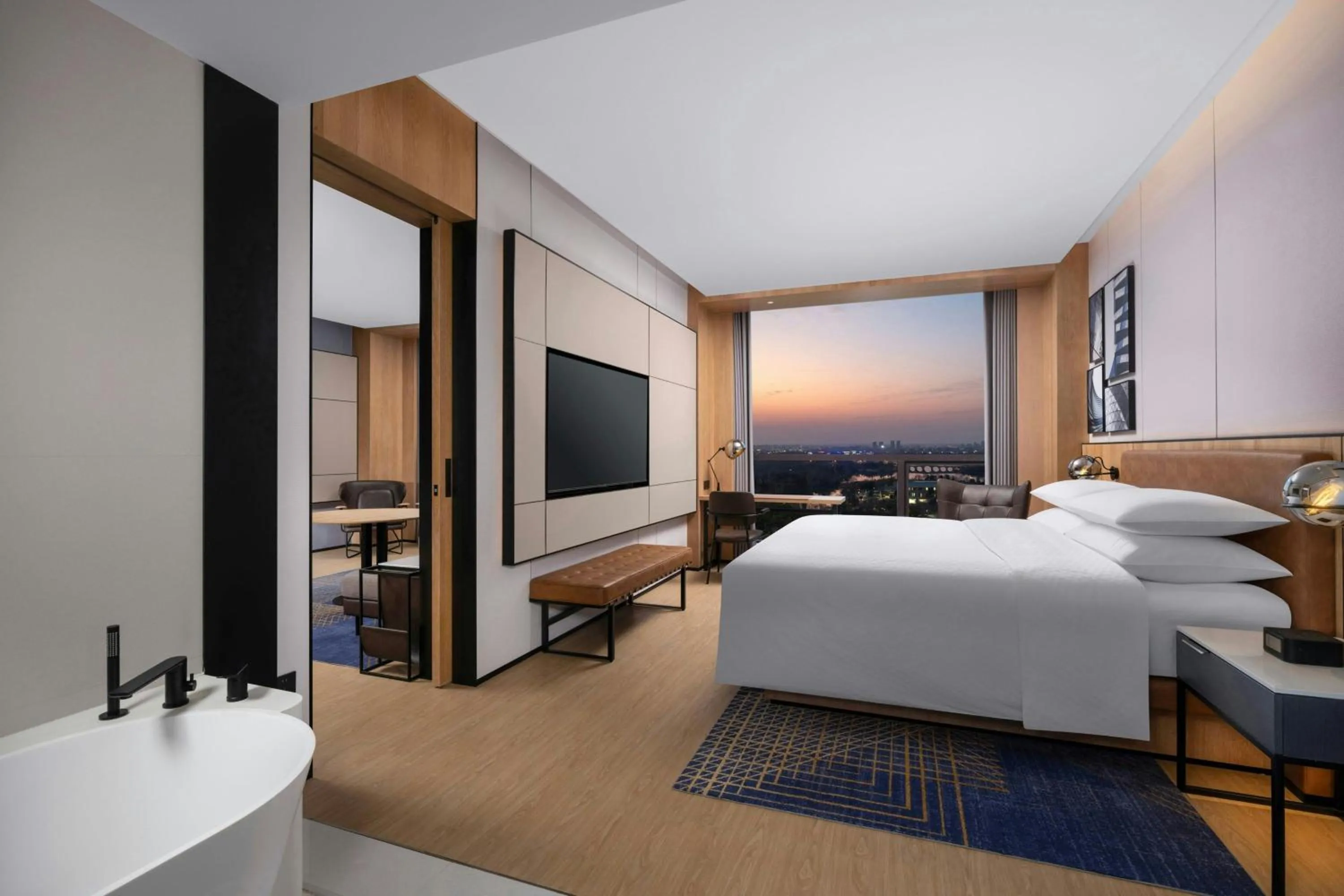 Bedroom, Bed in Four Points by Sheraton Yancheng, Jianhu