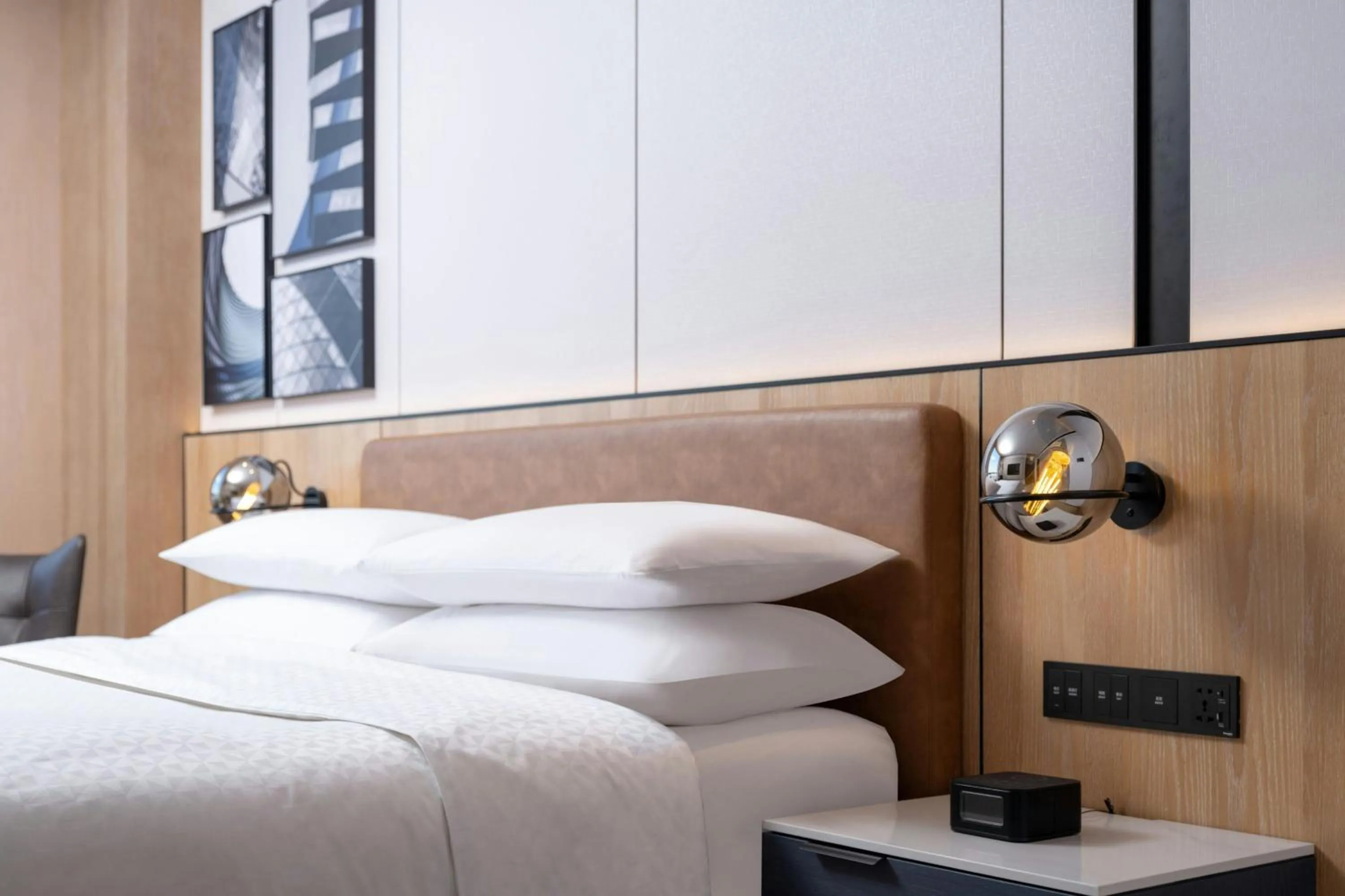 Photo of the whole room, Bed in Four Points by Sheraton Yancheng, Jianhu