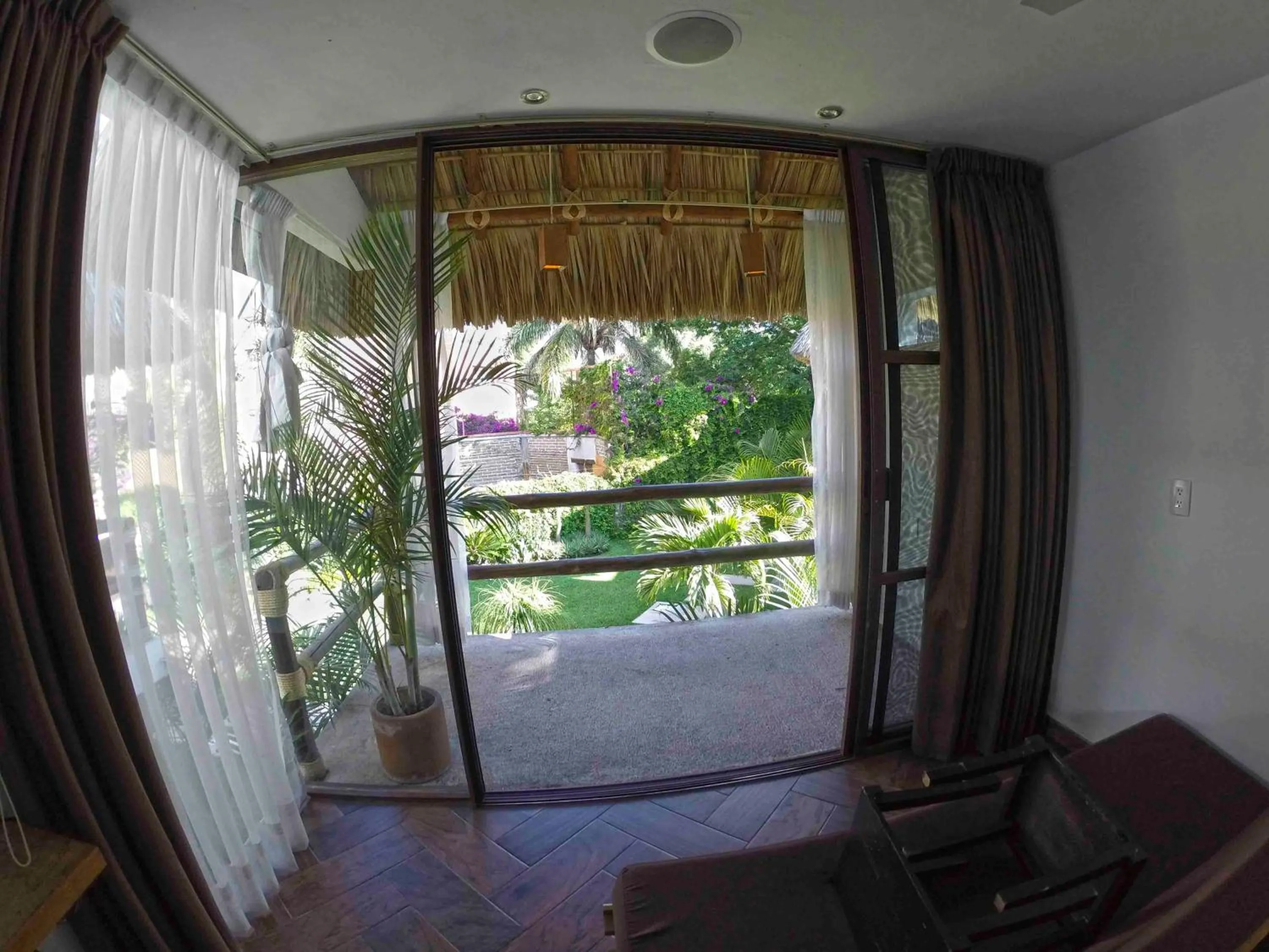 Garden view in Mocca Hotels