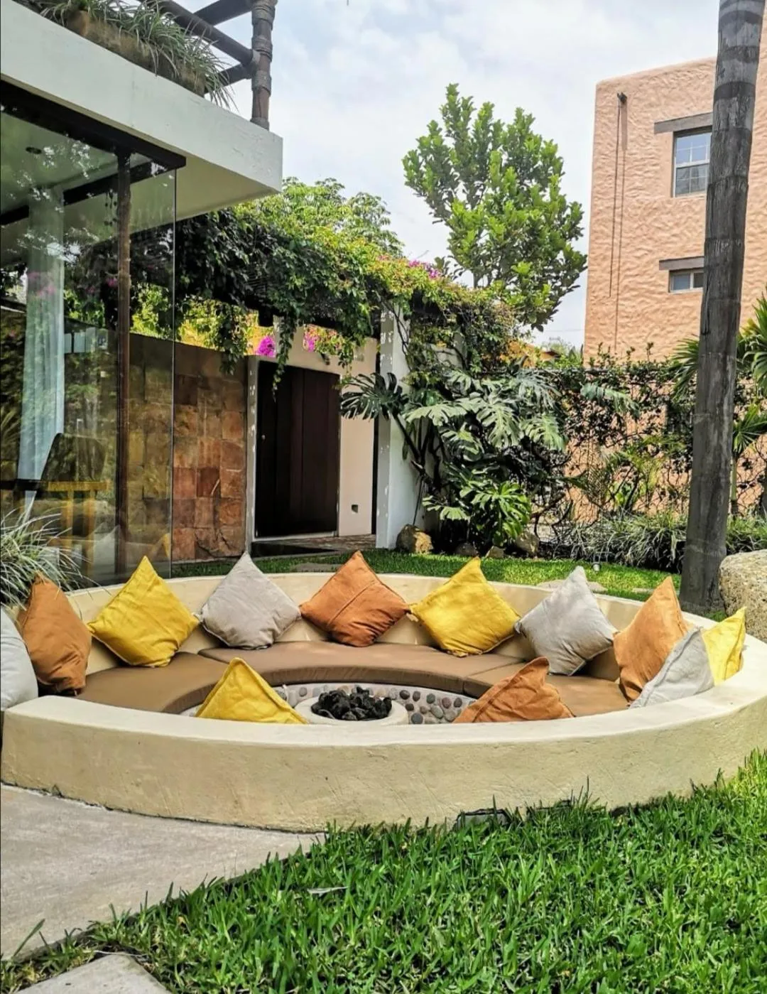 Patio in Mocca Hotels