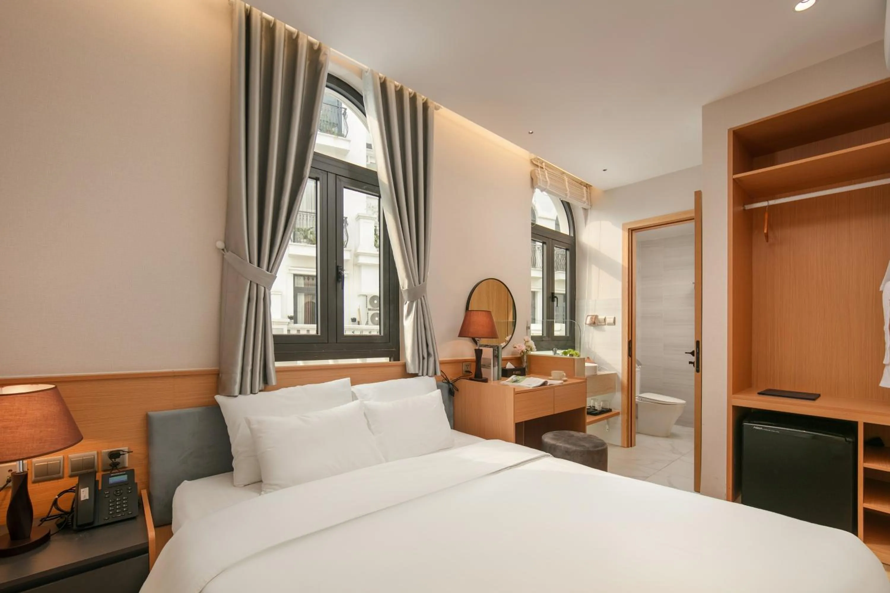 Bedroom, Bed in PCA HOTEL 1 - Vinhomes Ocean Park