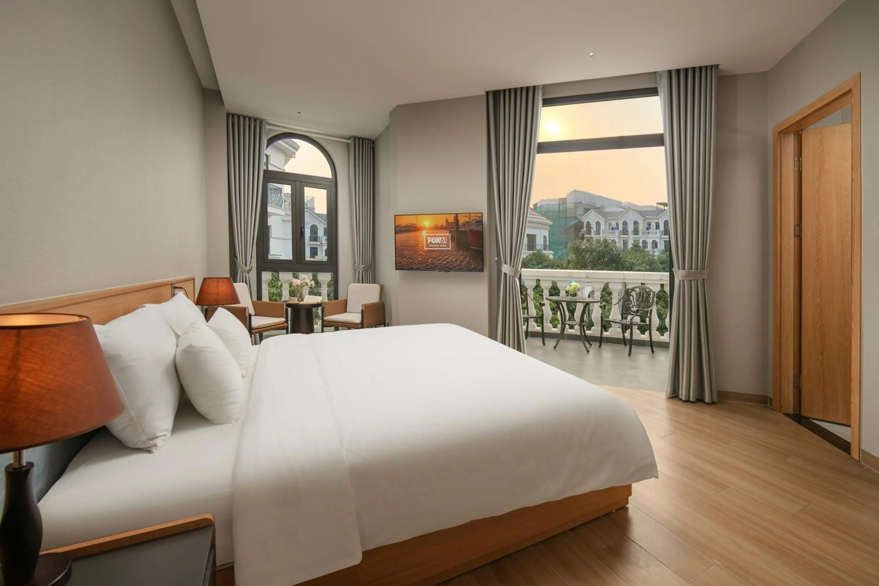 Photo of the whole room, Bed in PCA HOTEL 1 - Vinhomes Ocean Park