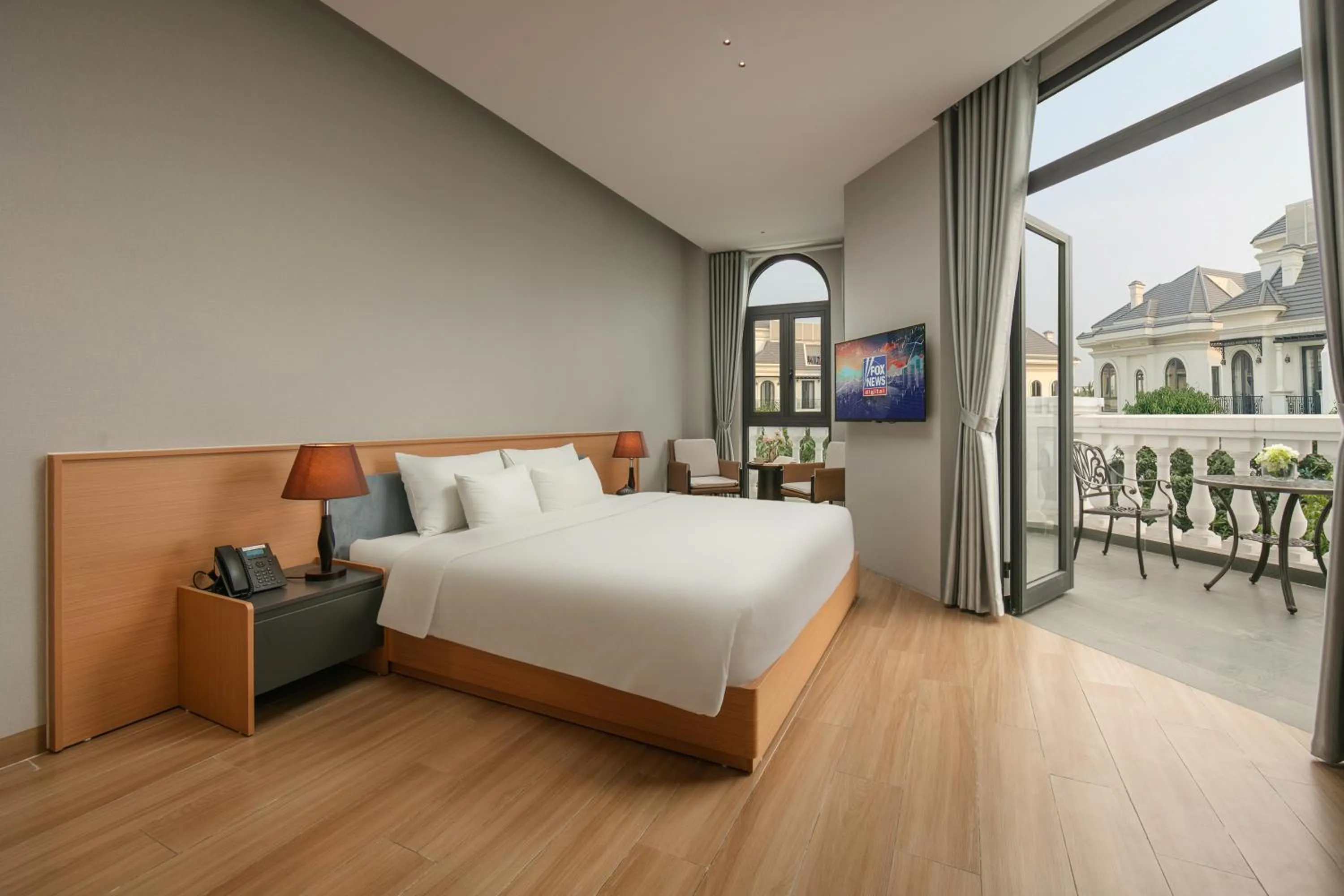 Bedroom, Bed in PCA HOTEL 1 - Vinhomes Ocean Park