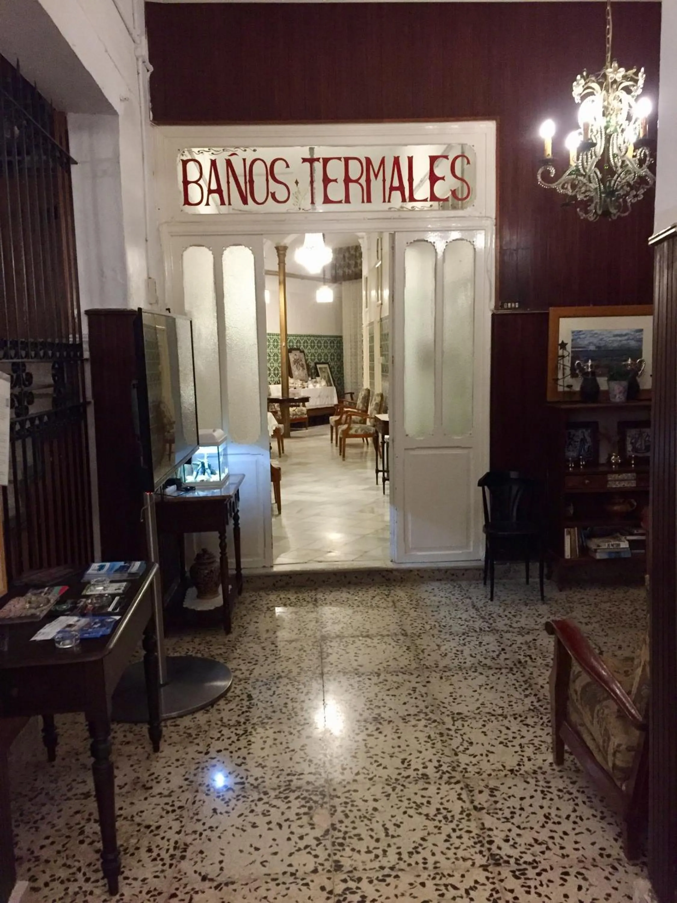 Text overlay in Balneario La Encarnacion